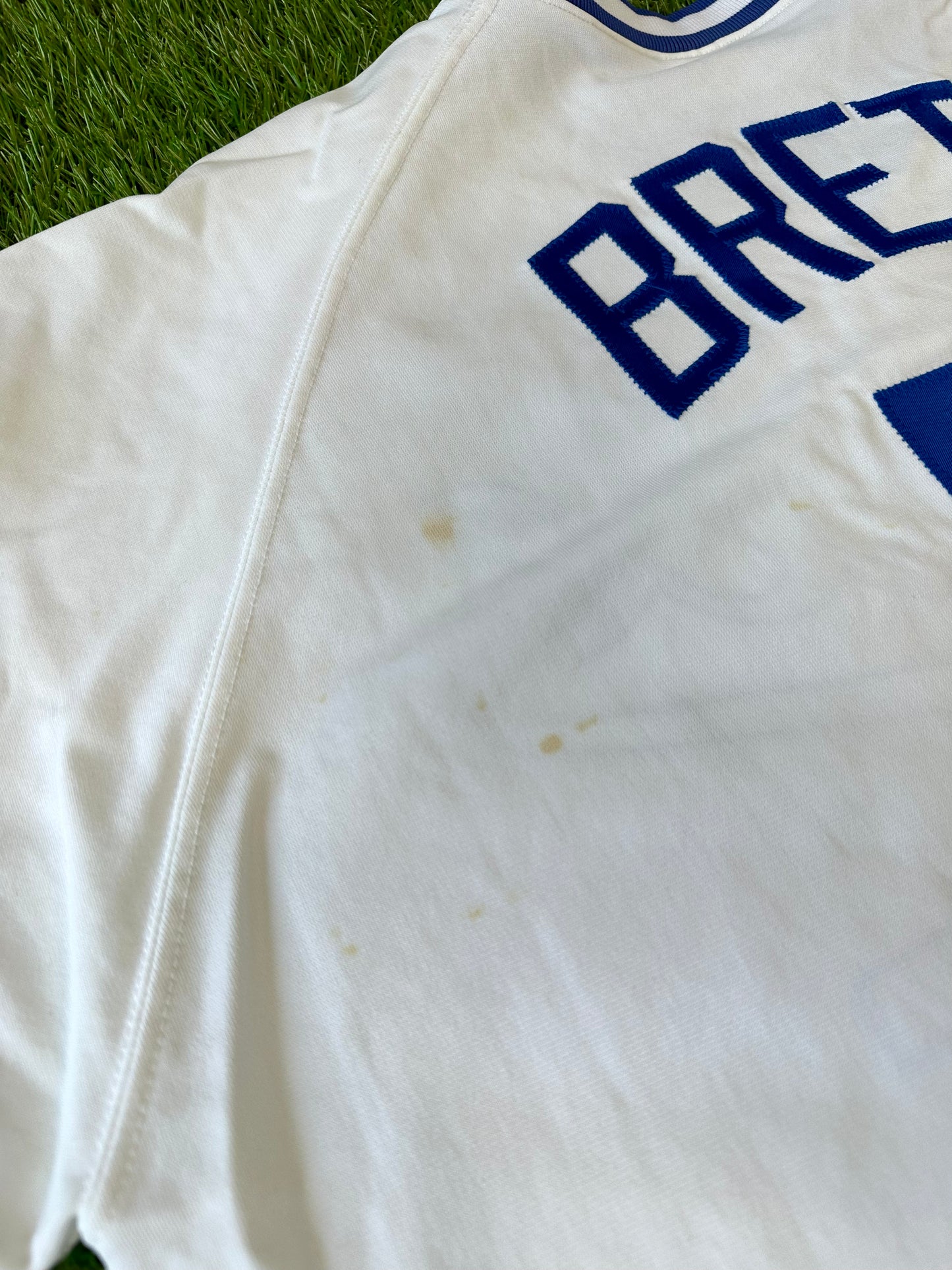 Kansas City Royals 1992 George Brett MLB Baseball Jersey (44/Large)