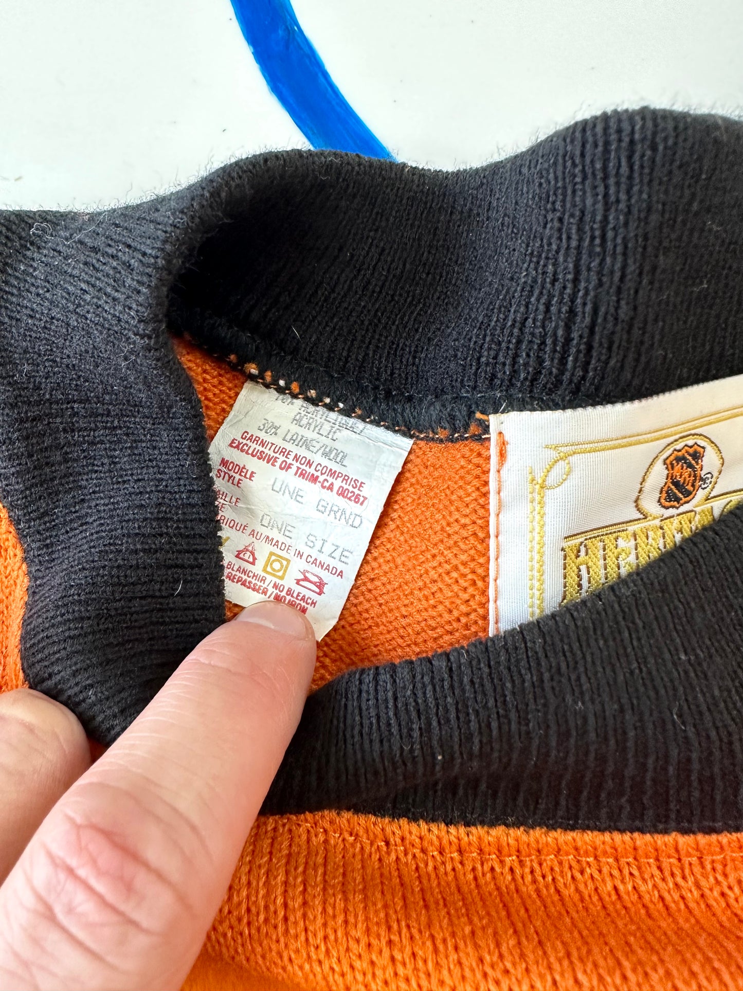 Philadelphia Quakers 1931 Wool Sweater NHL Hockey Jersey (XL)
