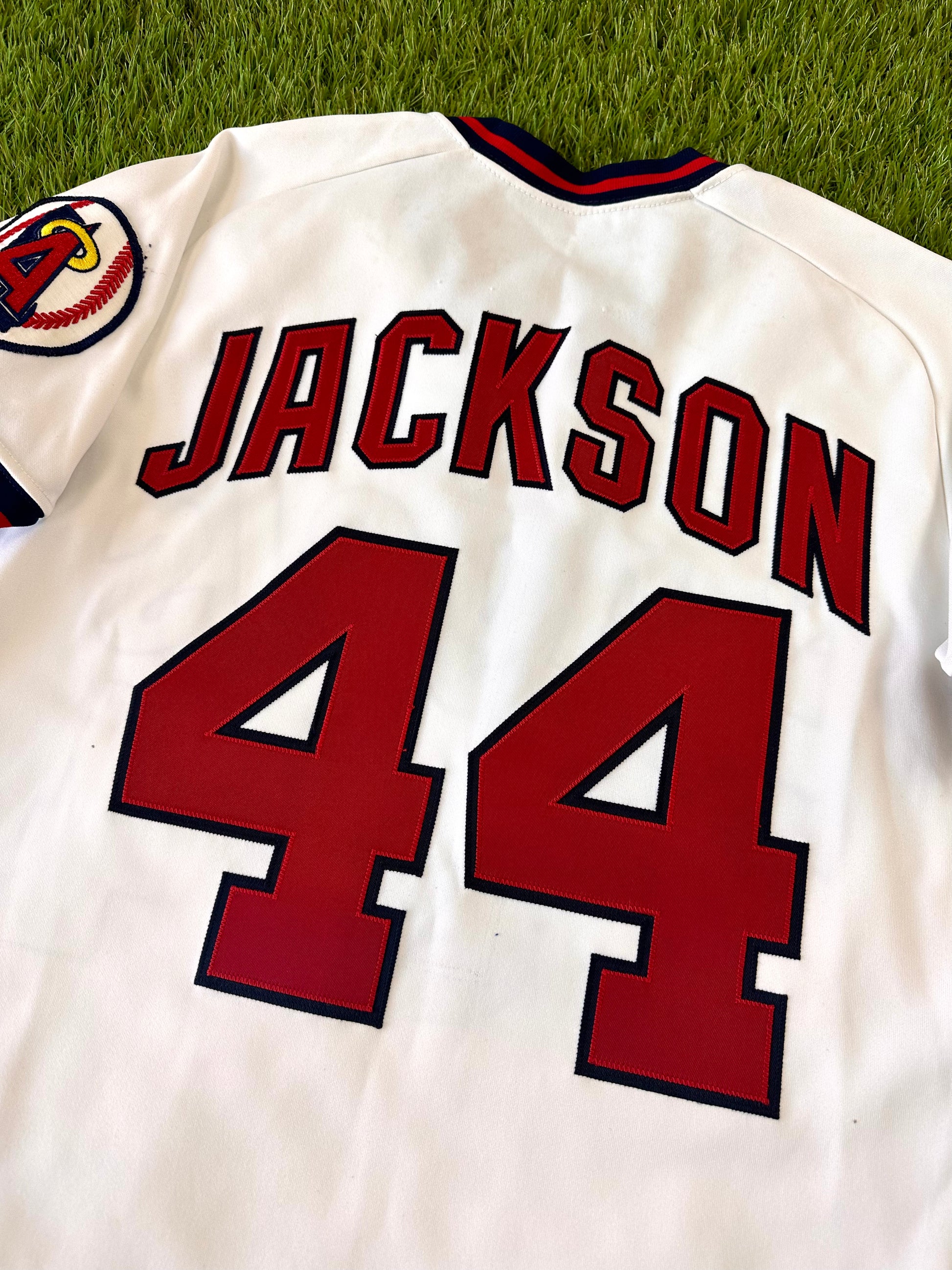 1980's Reggie Jackson Angels Jersey. Exceptional. Size 42. -  Israel