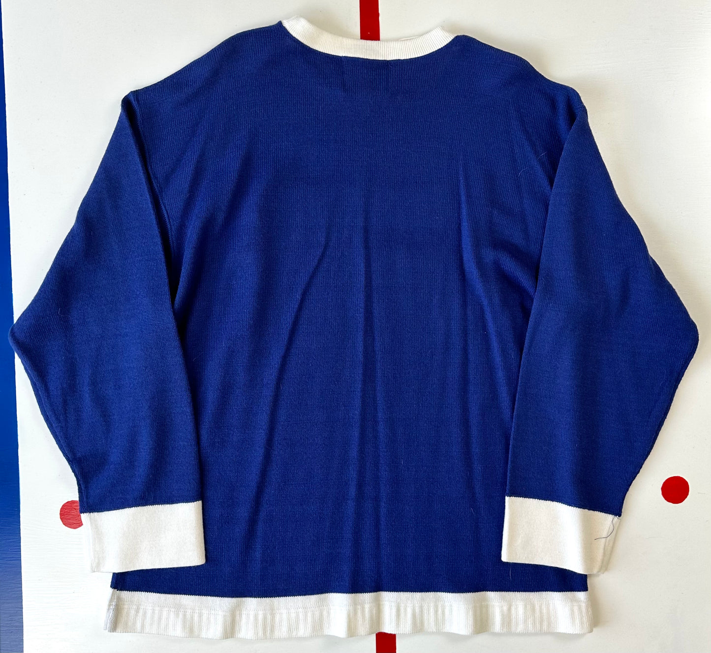 Portland Rosebuds 1926 Wool Sweater NHL Hockey Jersey (Large/XL)