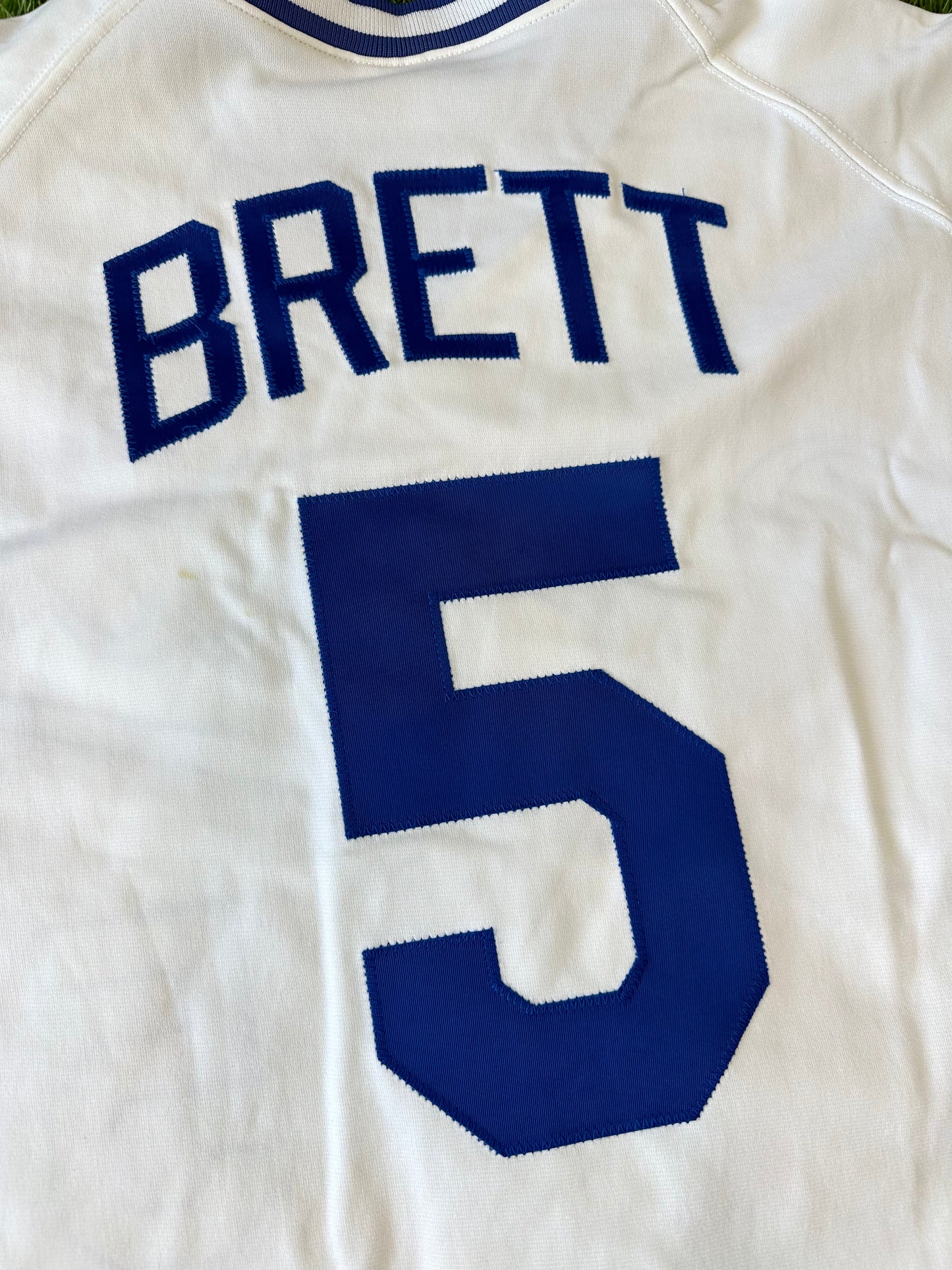 Kansas City Royals 1992 George Brett MLB Baseball Jersey (44/Large)