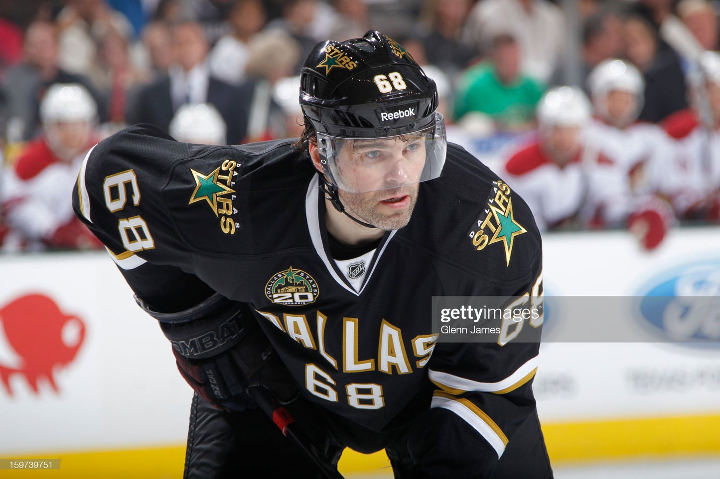 Dallas Stars 2012-2013 Jaromir Jagr NHL Hockey Jersey (58/XXXL)