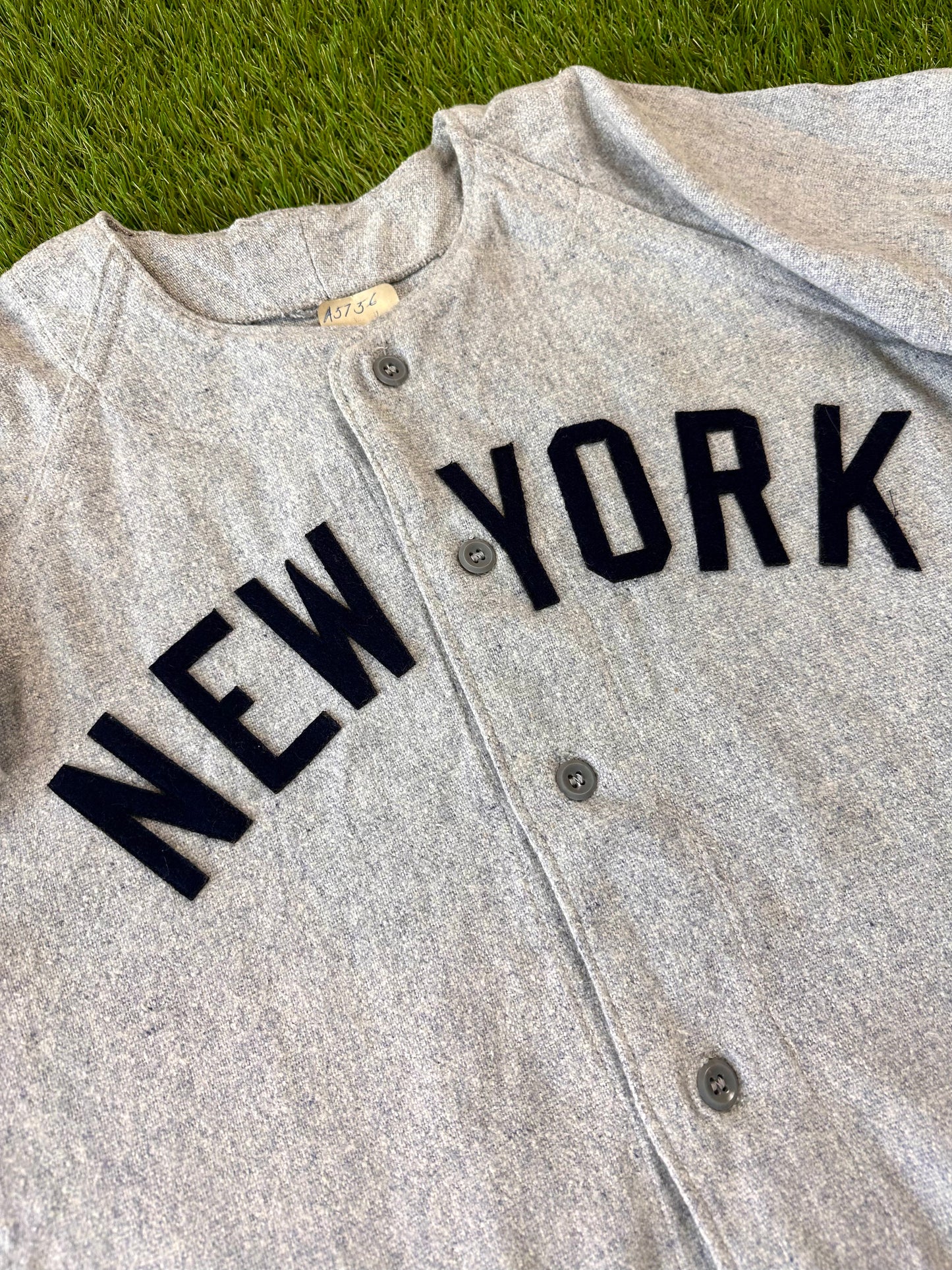 New York Yankees Mickey Mantle 1955-1960 MLB Baseball Jersey (34/Medium)