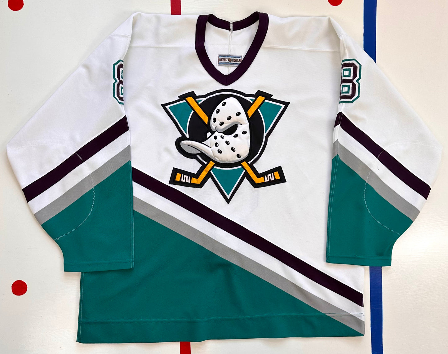 Anaheim Mighty Ducks 1996 Teemu Selanne NHL Hockey Jersey (52/XL