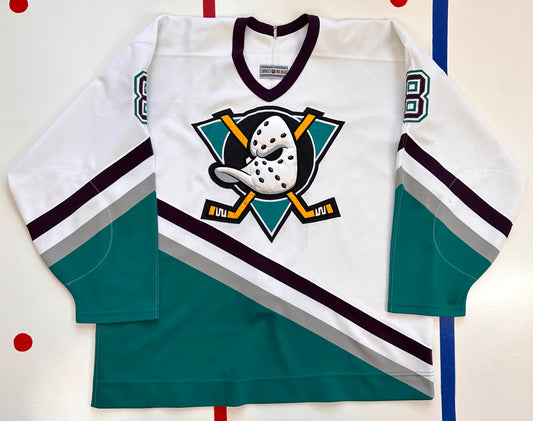 Anaheim Mighty Ducks 1996 Teemu Selanne NHL Hockey Jersey (52/XL)