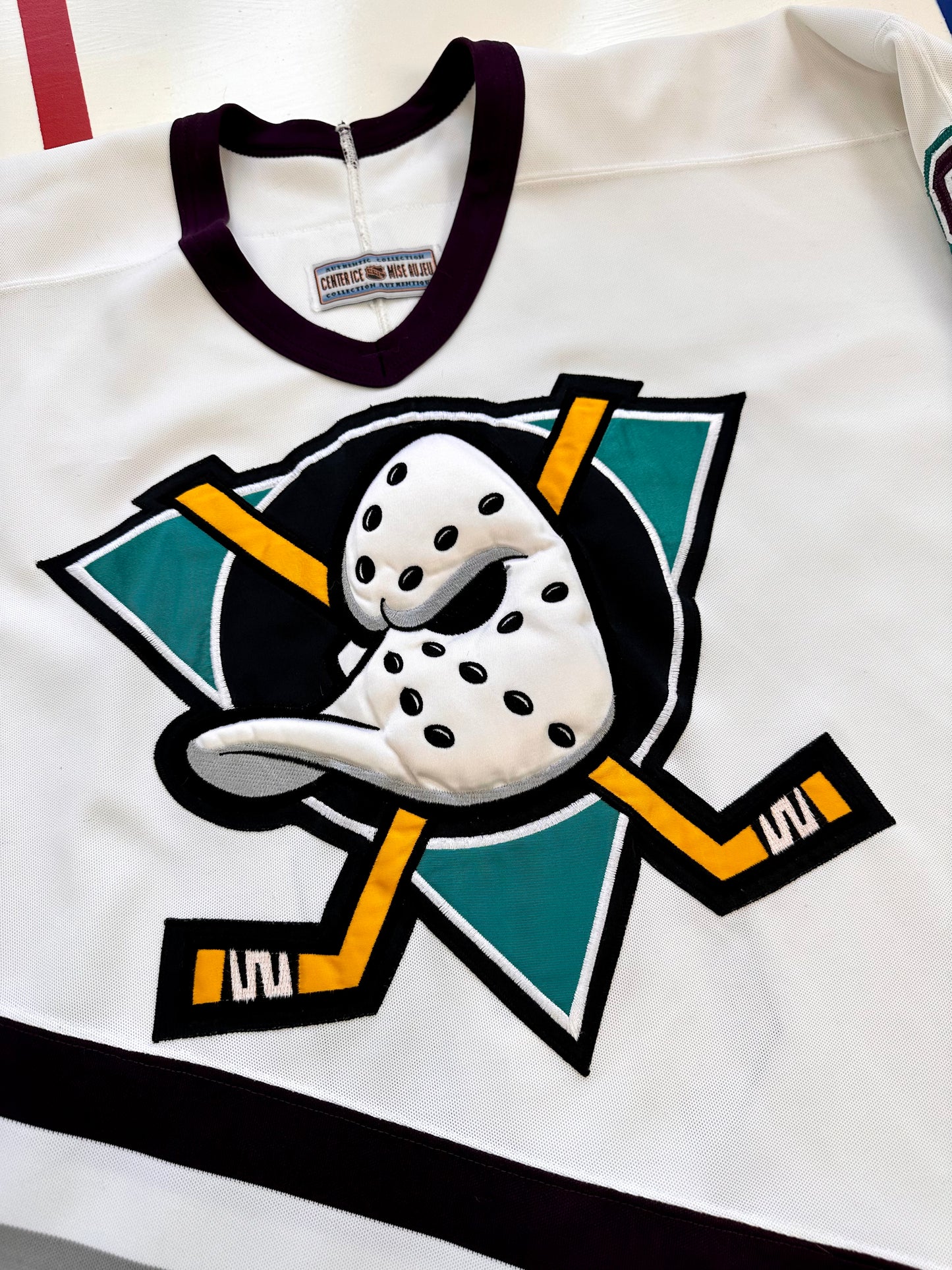 Anaheim Mighty Ducks 1996 Teemu Selanne NHL Hockey Jersey (52/XL)