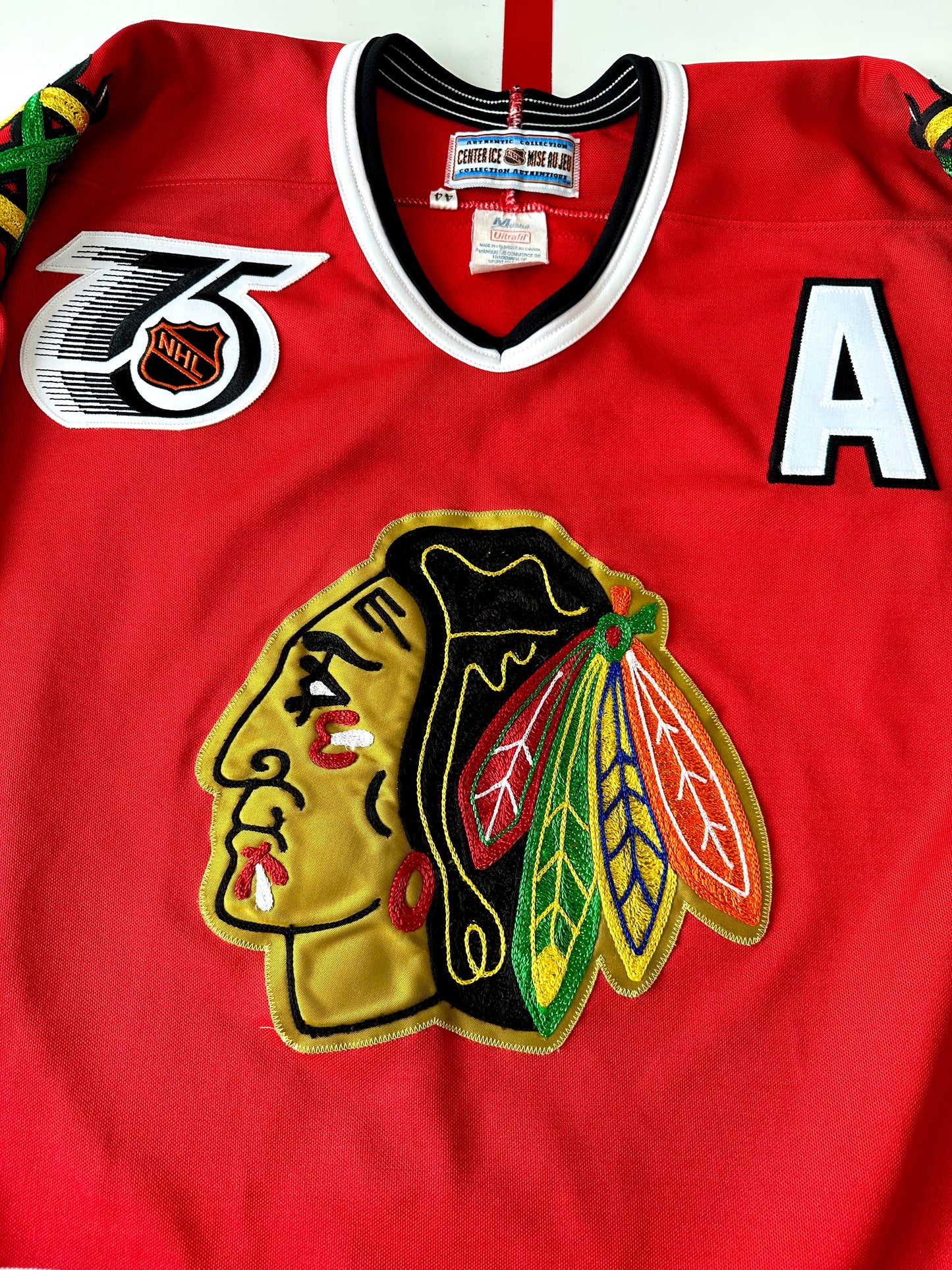 Chicago Blackhawks 1991-1992 Steve Larmer NHL Hockey Jersey (44/Medium)
