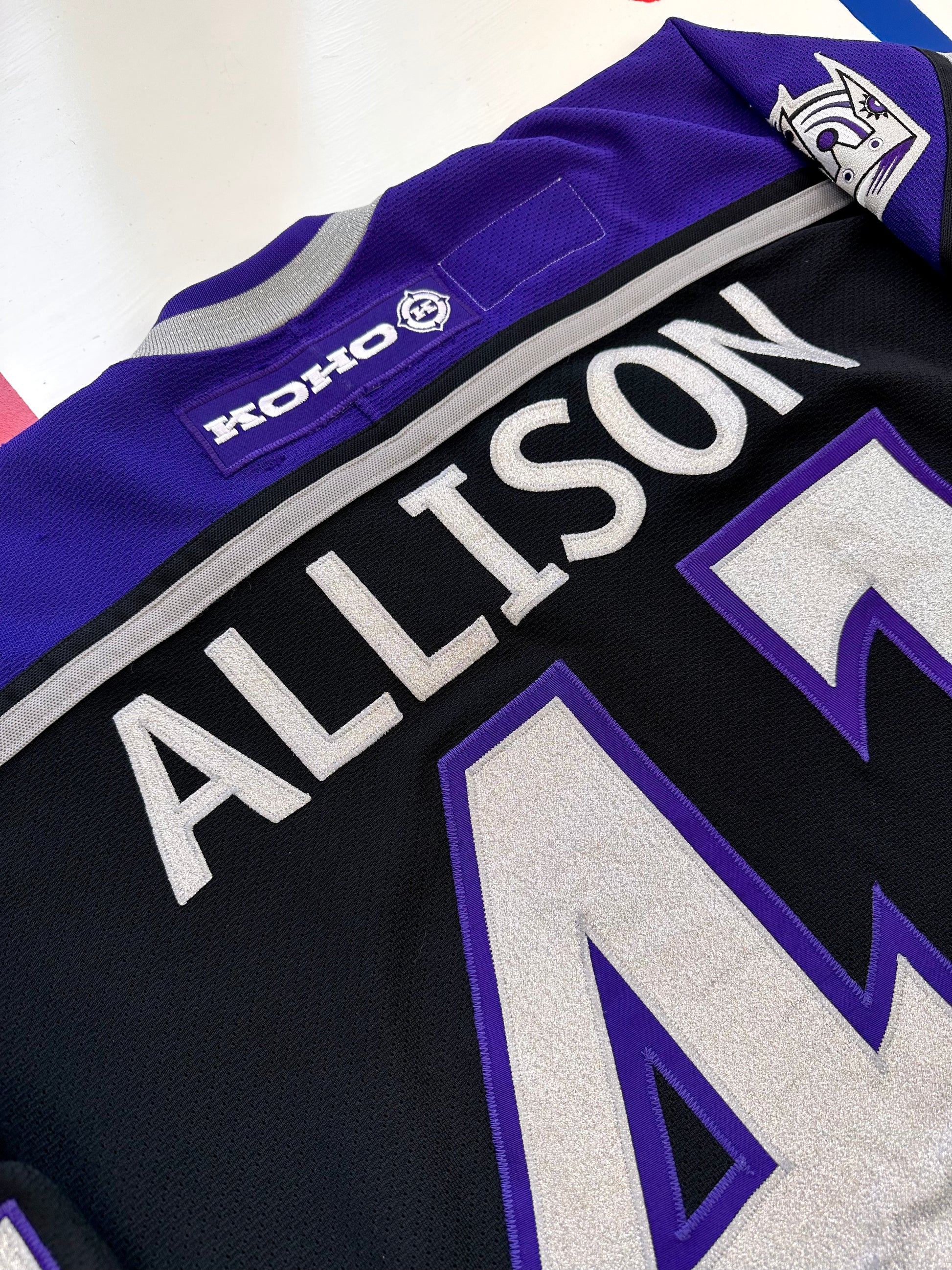 Los Angeles Kings 2001-2002 Jason Allison NHL Hockey Jersey (60