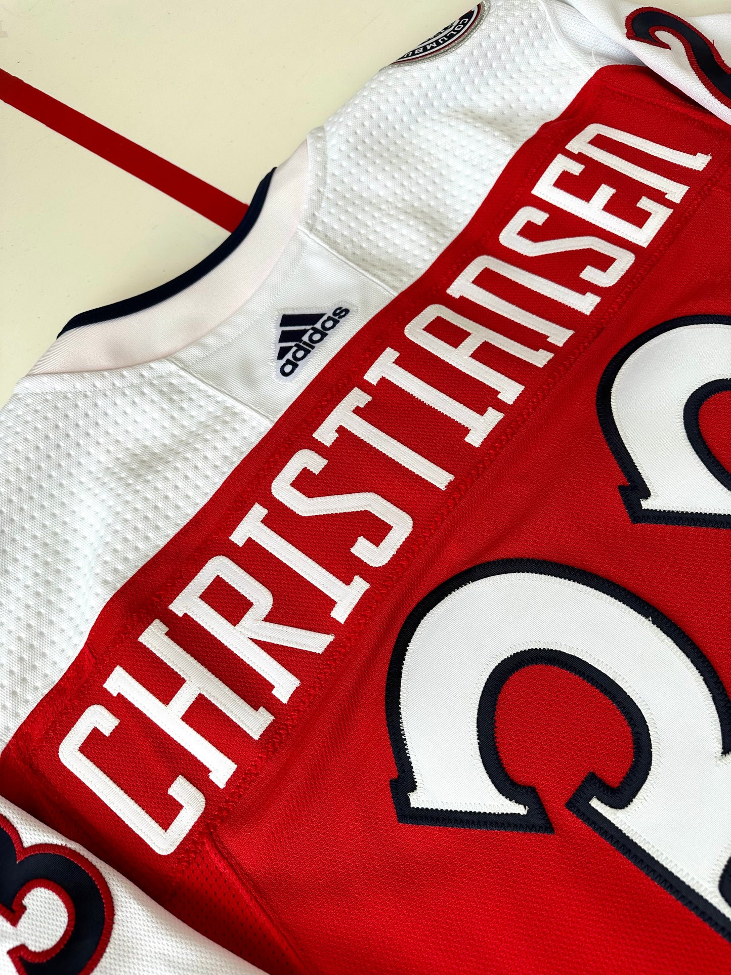 Columbus Blue Jackets Jake Christiansen 2021 Reverse Retro 1.0 NHL Hockey Jersey (56/XXL)