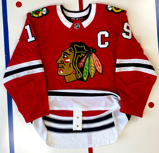 Chicago Blackhawks 2017-2019 Jonathan Toews Hockey Jersey (58/XXXL)