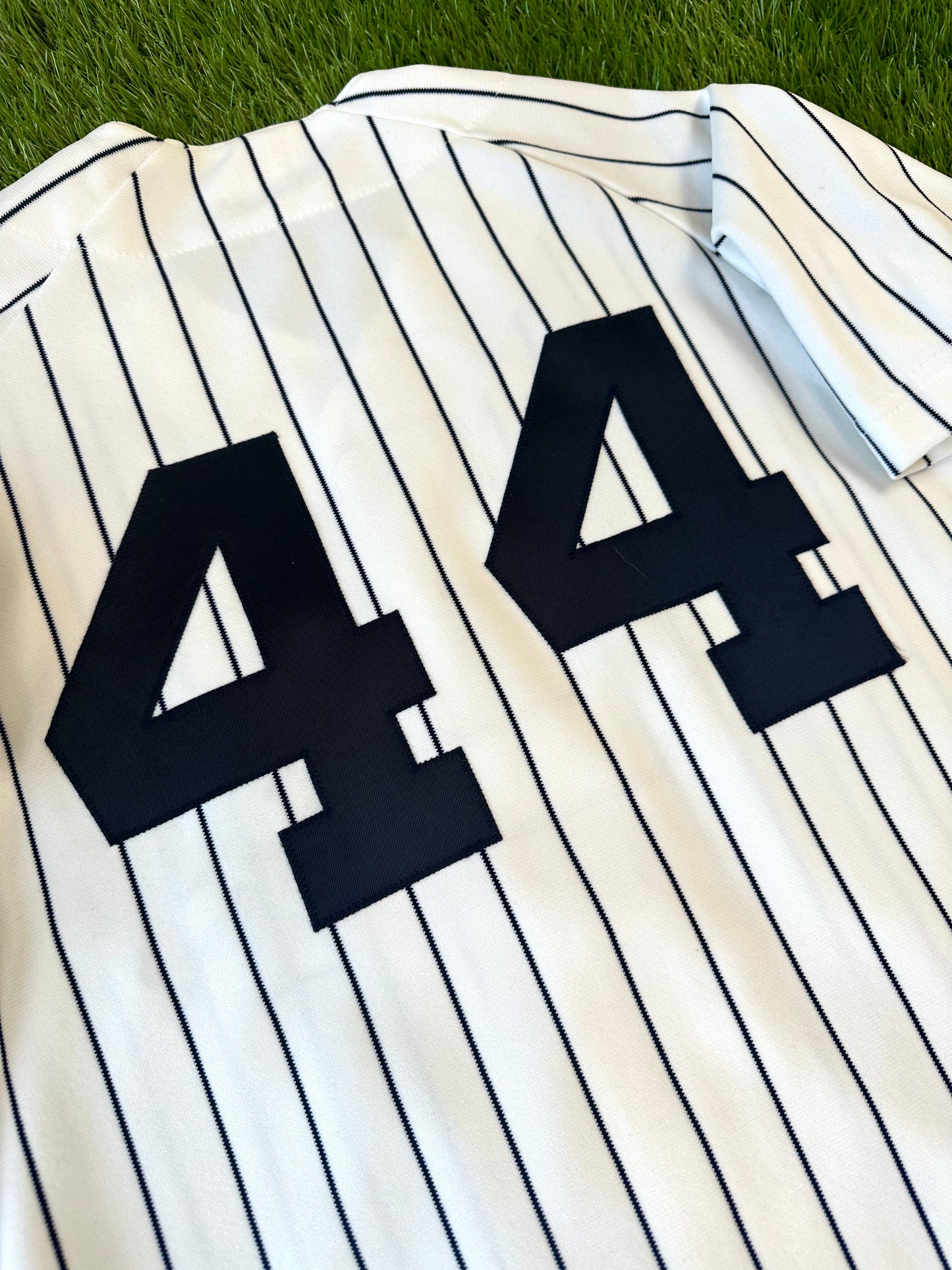 New York Yankees 1977-1979 Reggie Jackson MLB Baseball Jersey (38/Small)