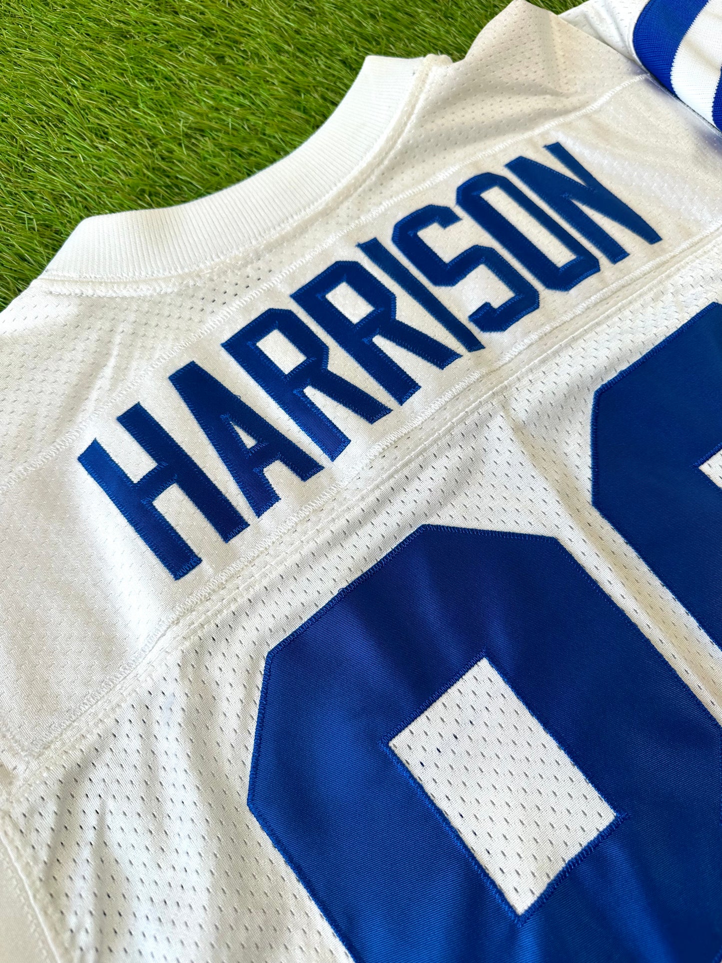 Indianapolis Colts 2006-2007 Marvin Harrison Super Bowl XLI NFL Football Jersey (48/Large)