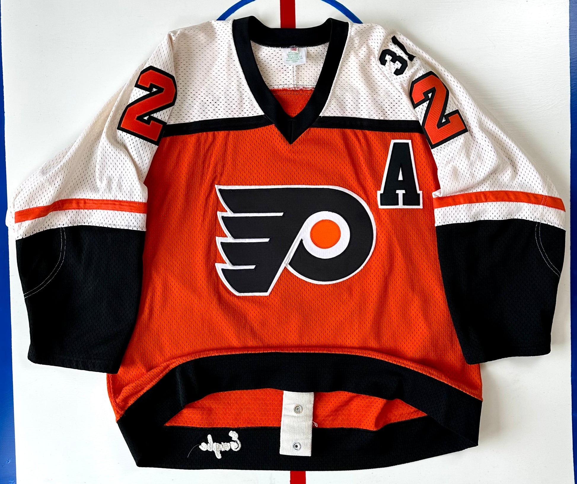 Vintage CCM Philadelphia Logo Flyers Hockey Jersey Size S NHL 