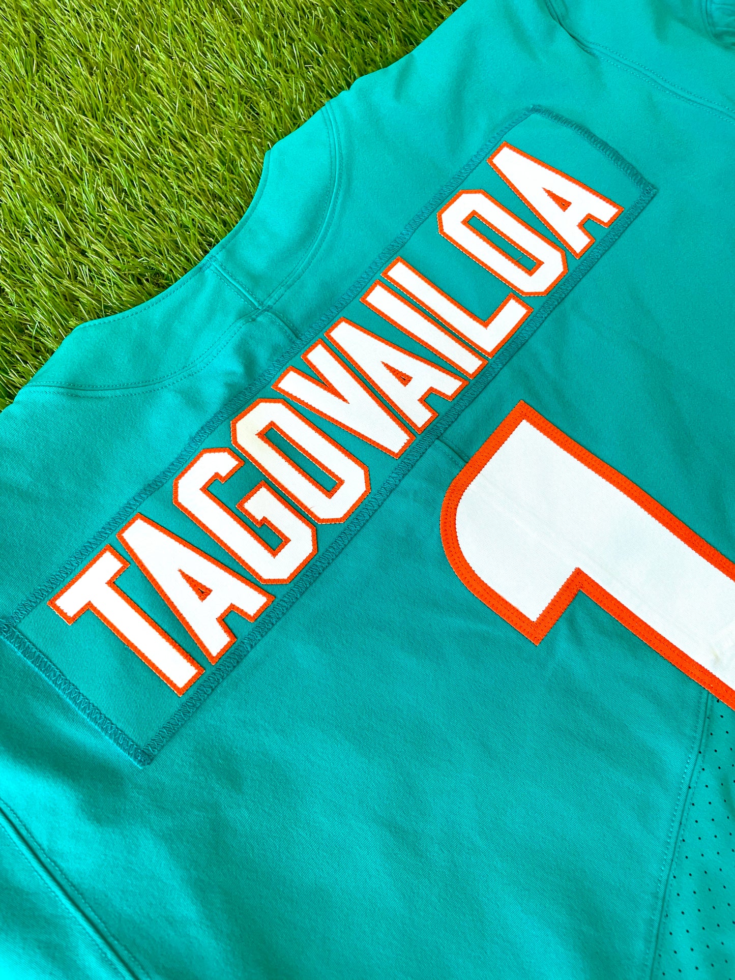 Miami Dolphins 2020-2022 Tua Tagovailoa NFL Football Jersey (46/Large)