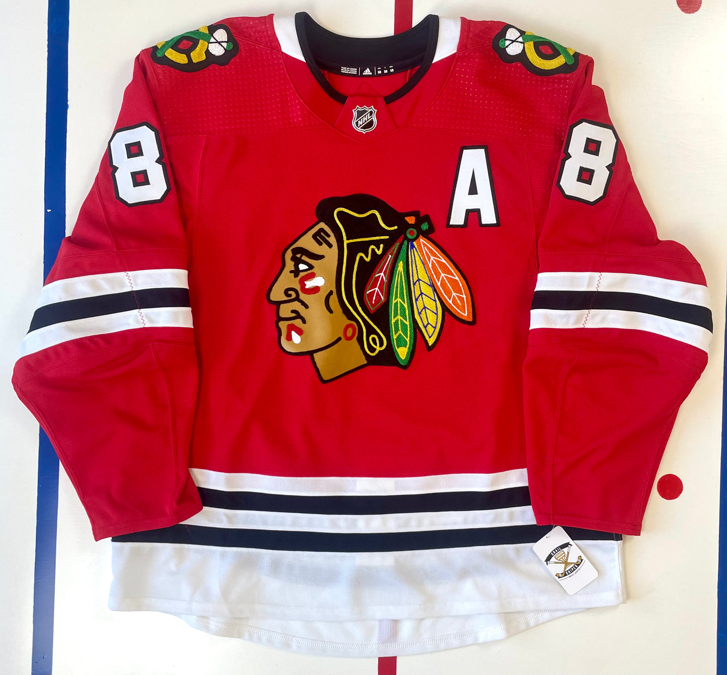 Chicago Blackhawks 2019-2021 Patrick Kane Hockey Jersey (58/XXXL)