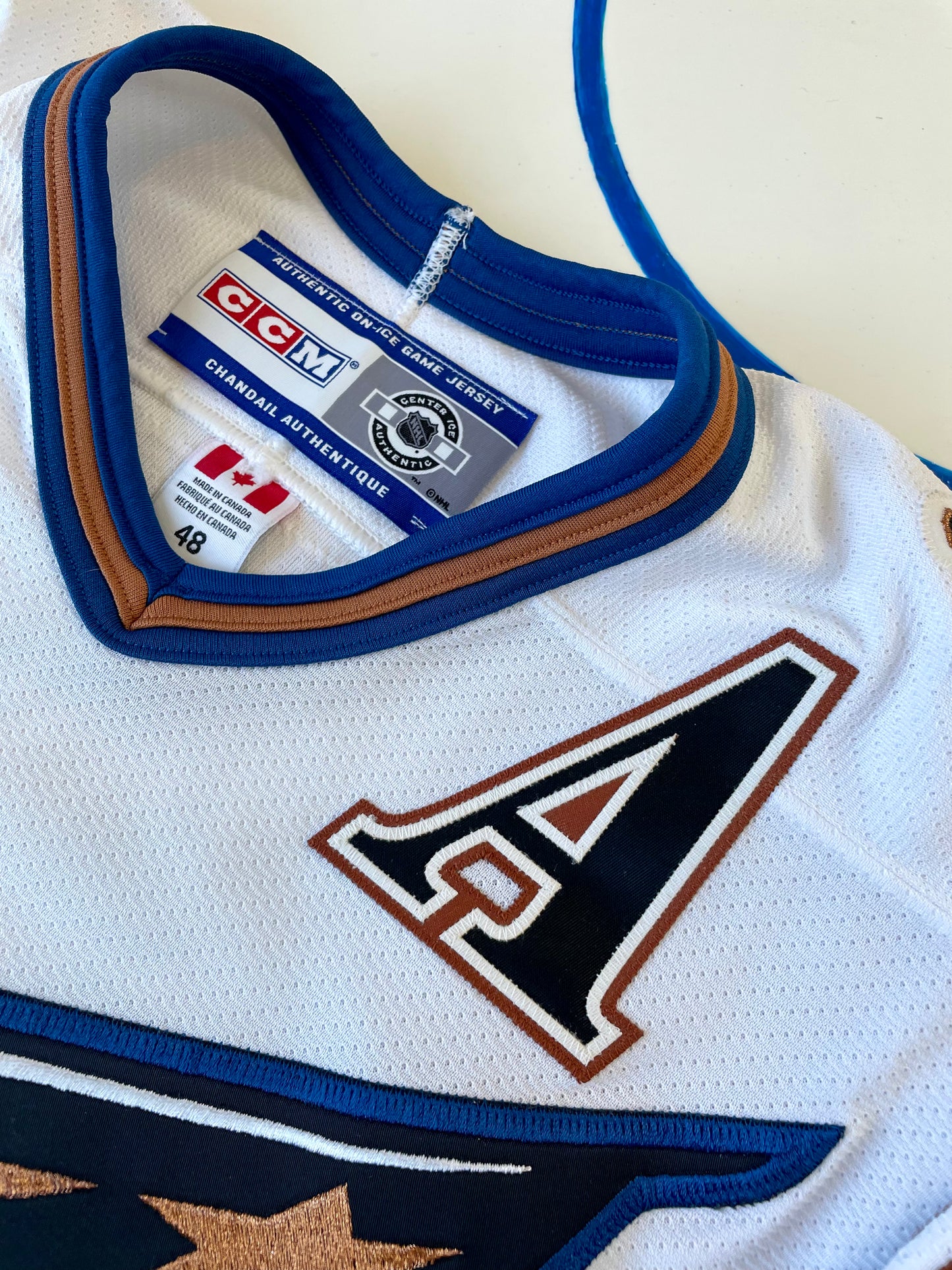 Washington Capitals 2001 -02 Jaromir Jagr “Screaming Eagle” Hockey Jersey (48/Large)