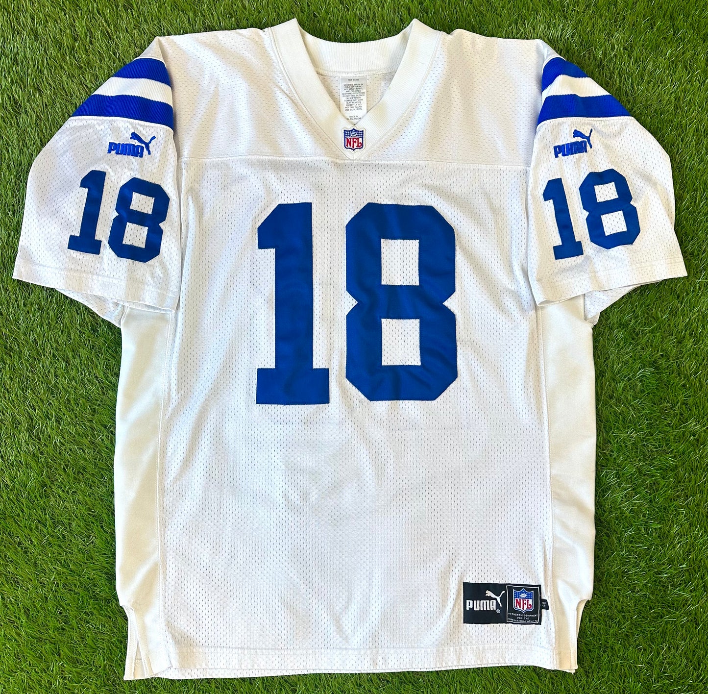 Indianapolis Colts 1999-2000 Peyton Manning NFL Football Jersey (48/XL)