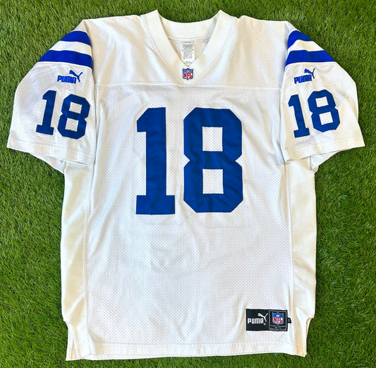 Indianapolis Colts 1999-2000 Peyton Manning NFL Football Jersey (48/XL)