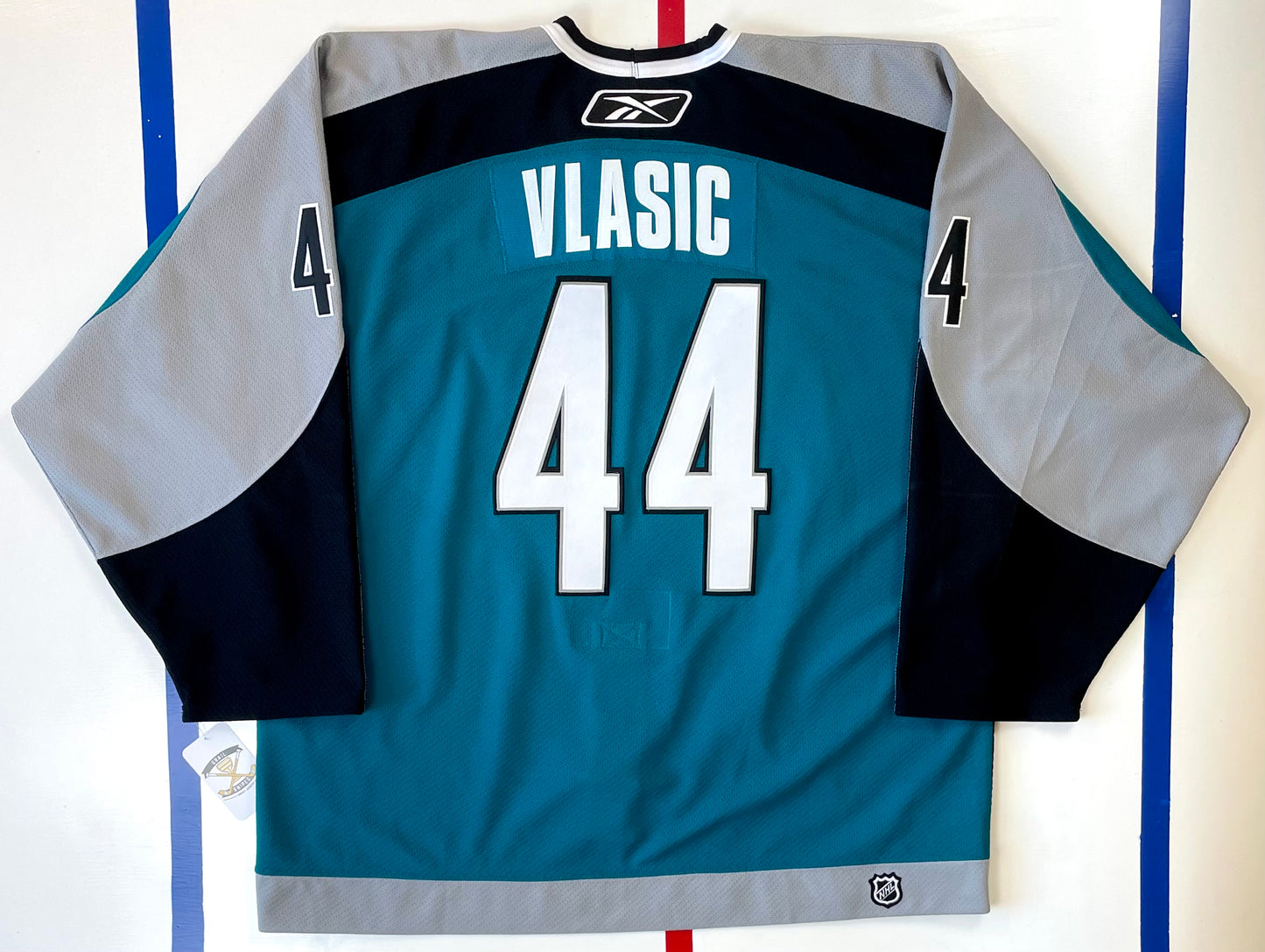 San Jose Sharks 2006-07 Marc-Edouard Vlasic NHL Hockey Jersey (56/XXL)