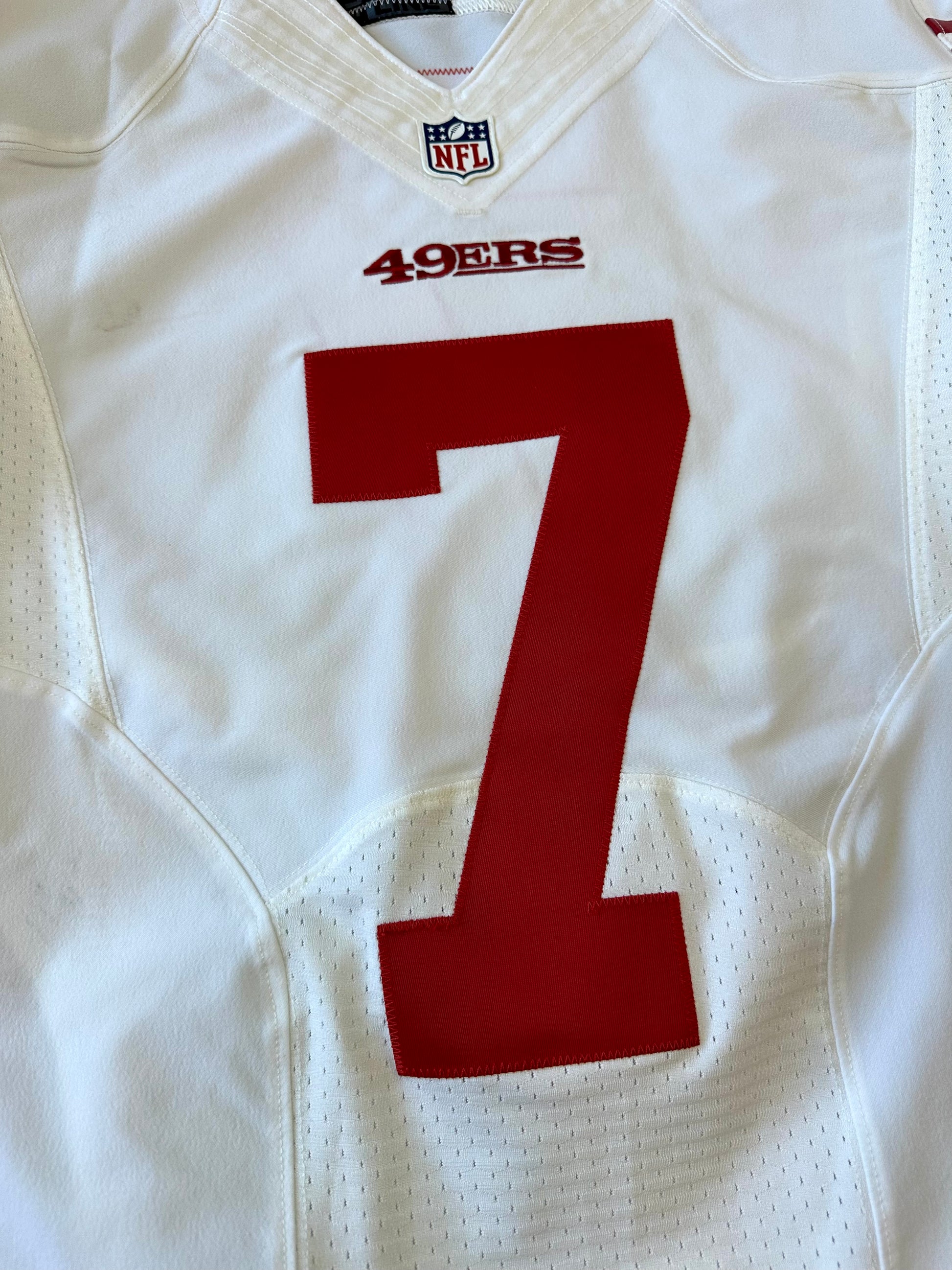 Nike San Francisco 49ers No.7 Colin Kaepernick Red Elite Jersey