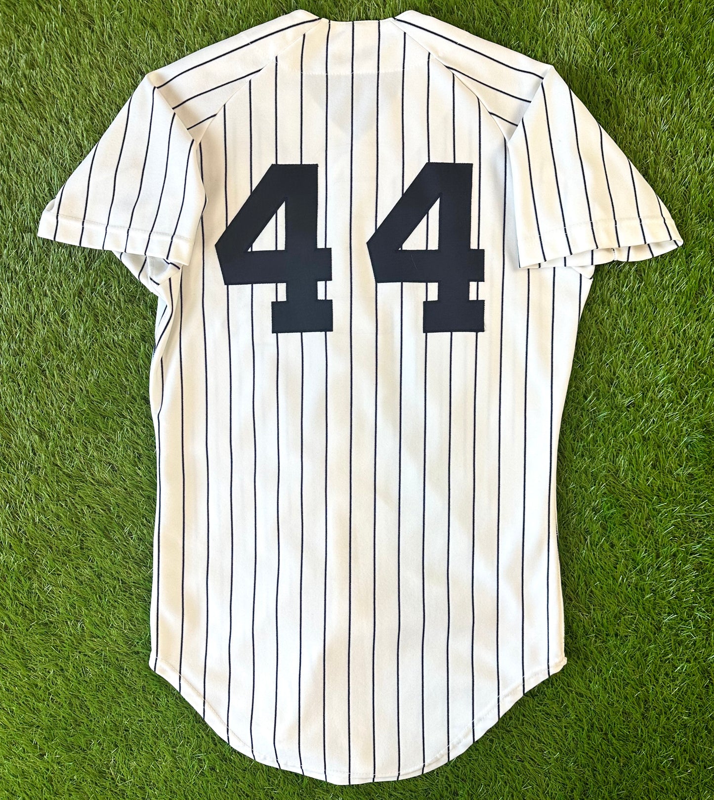 New York Yankees 1977-1979 Reggie Jackson MLB Baseball Jersey (38/Small)