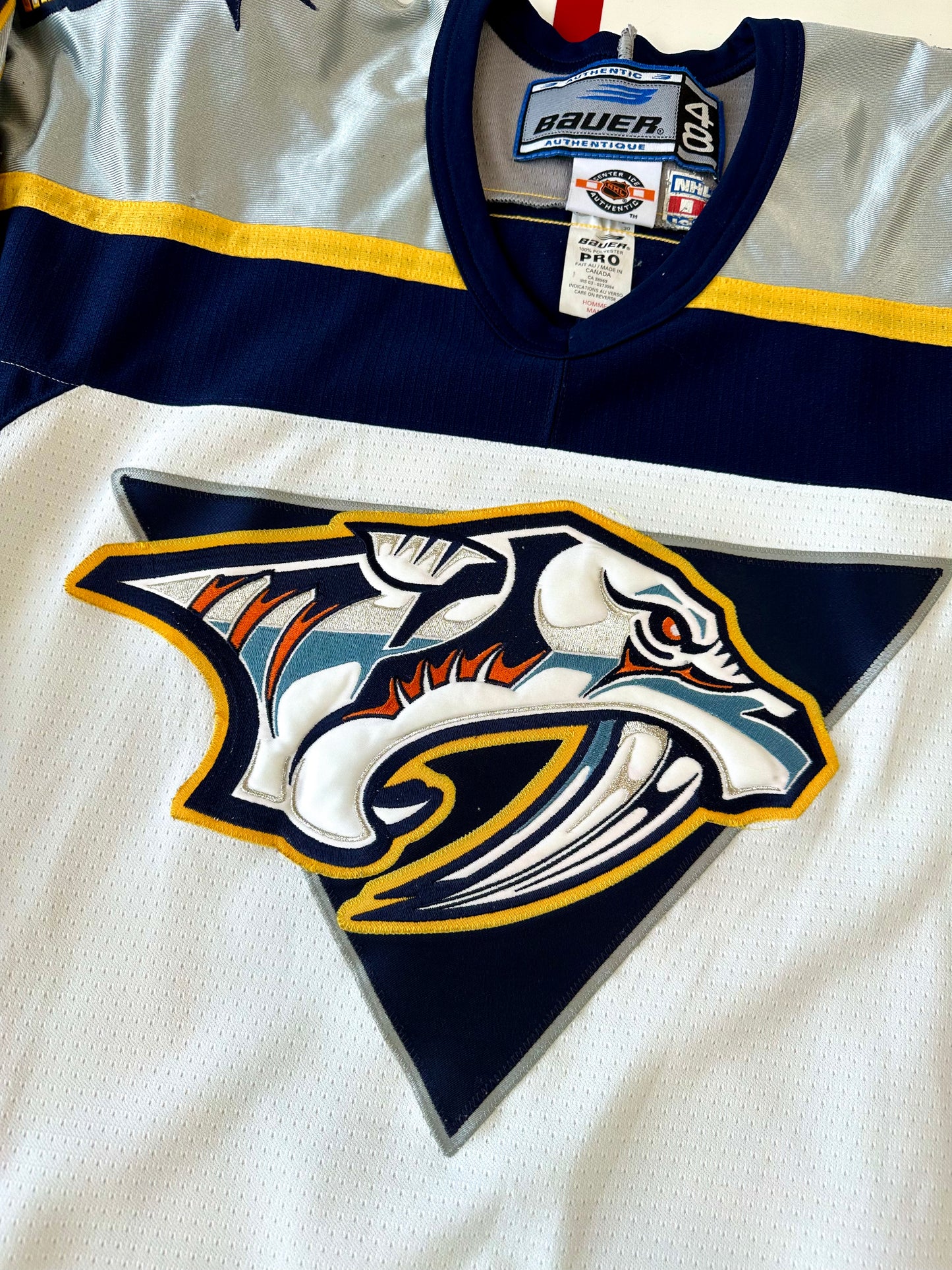 Nashville Predators 1998-1999 Sergei Krivokrasov NHL Hockey Jersey (48/Large)