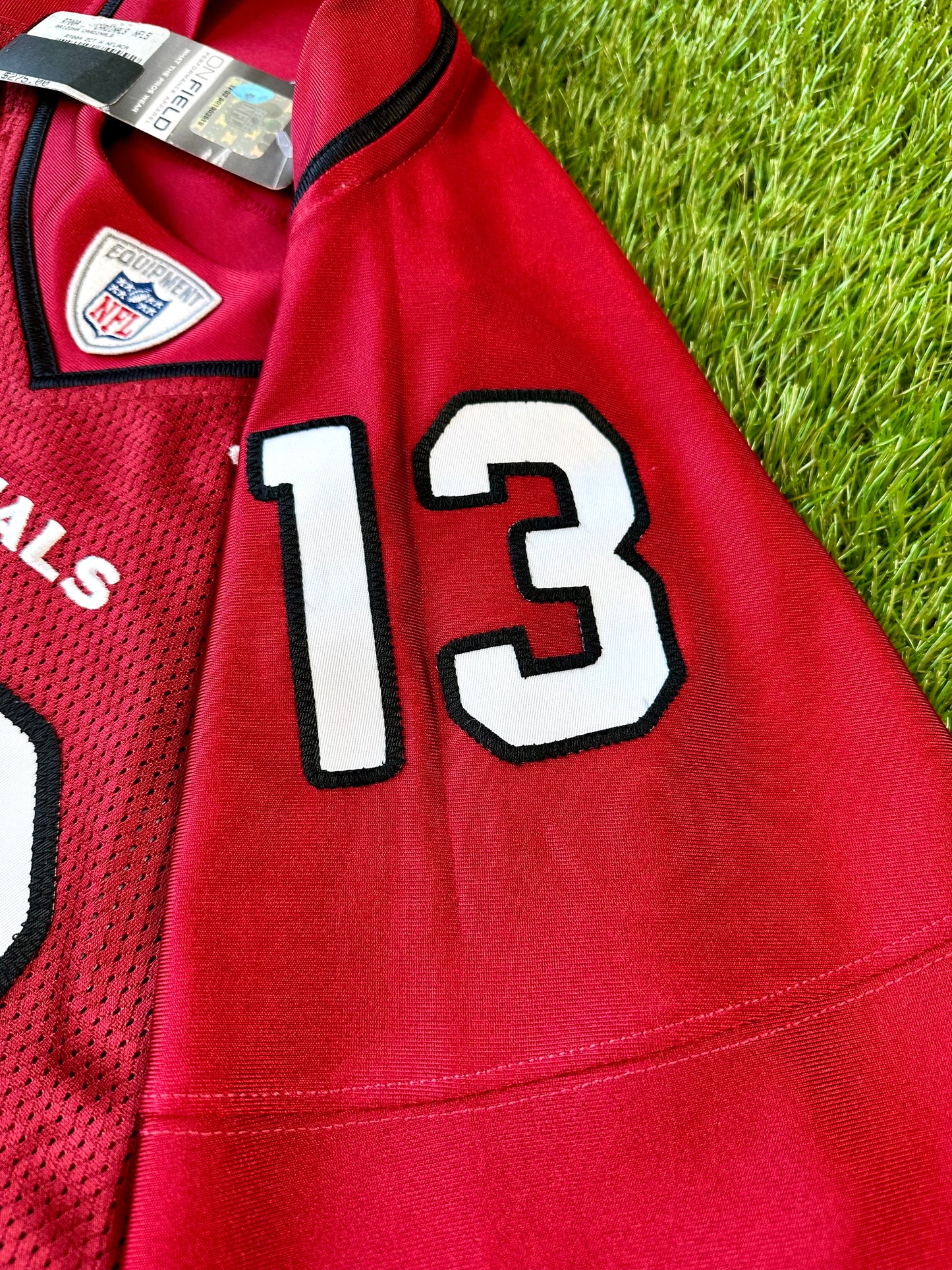 Arizona Cardinals Kurt Warner 2008 Super Bowl XLIII NFL Football Jersey (48/Large)