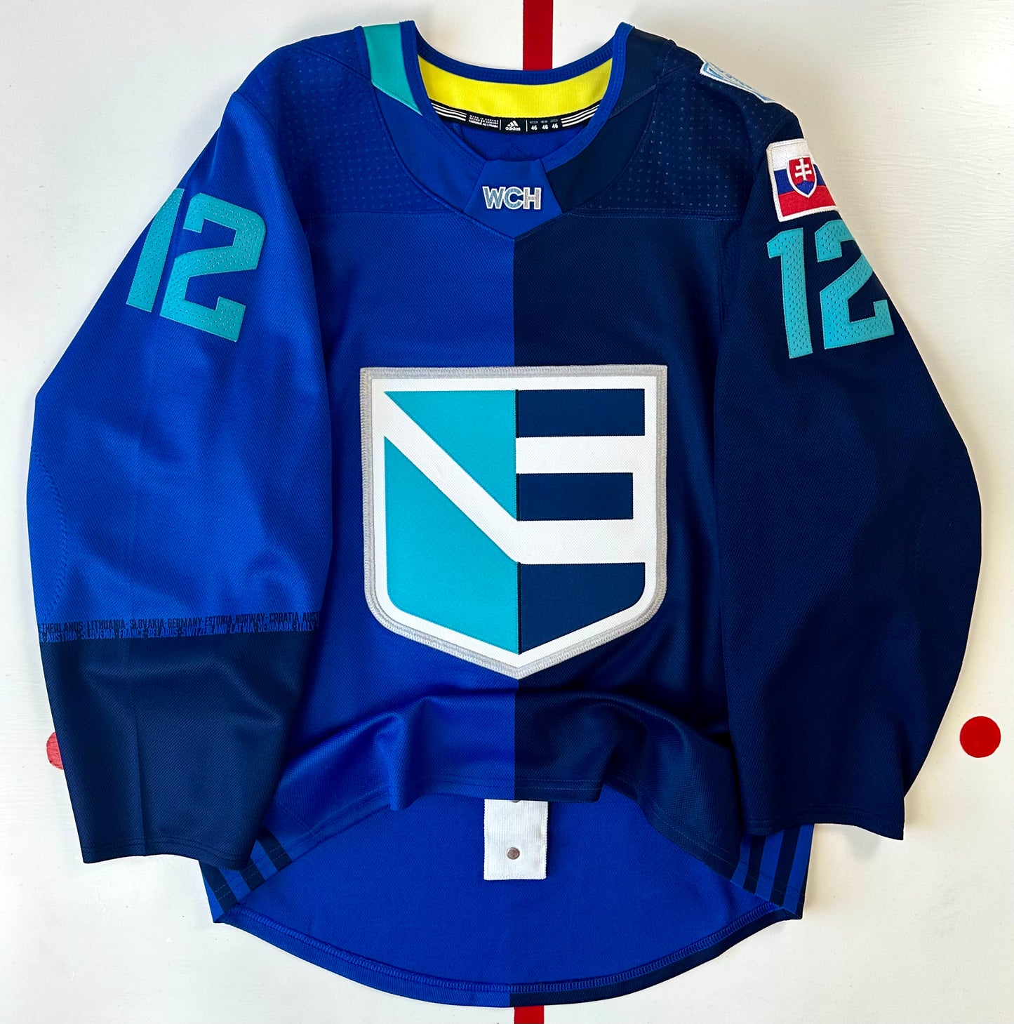 Marian Gaborik 2016 World Cup of Hockey Team Europe Slovakia Hockey Jersey (46/Small)