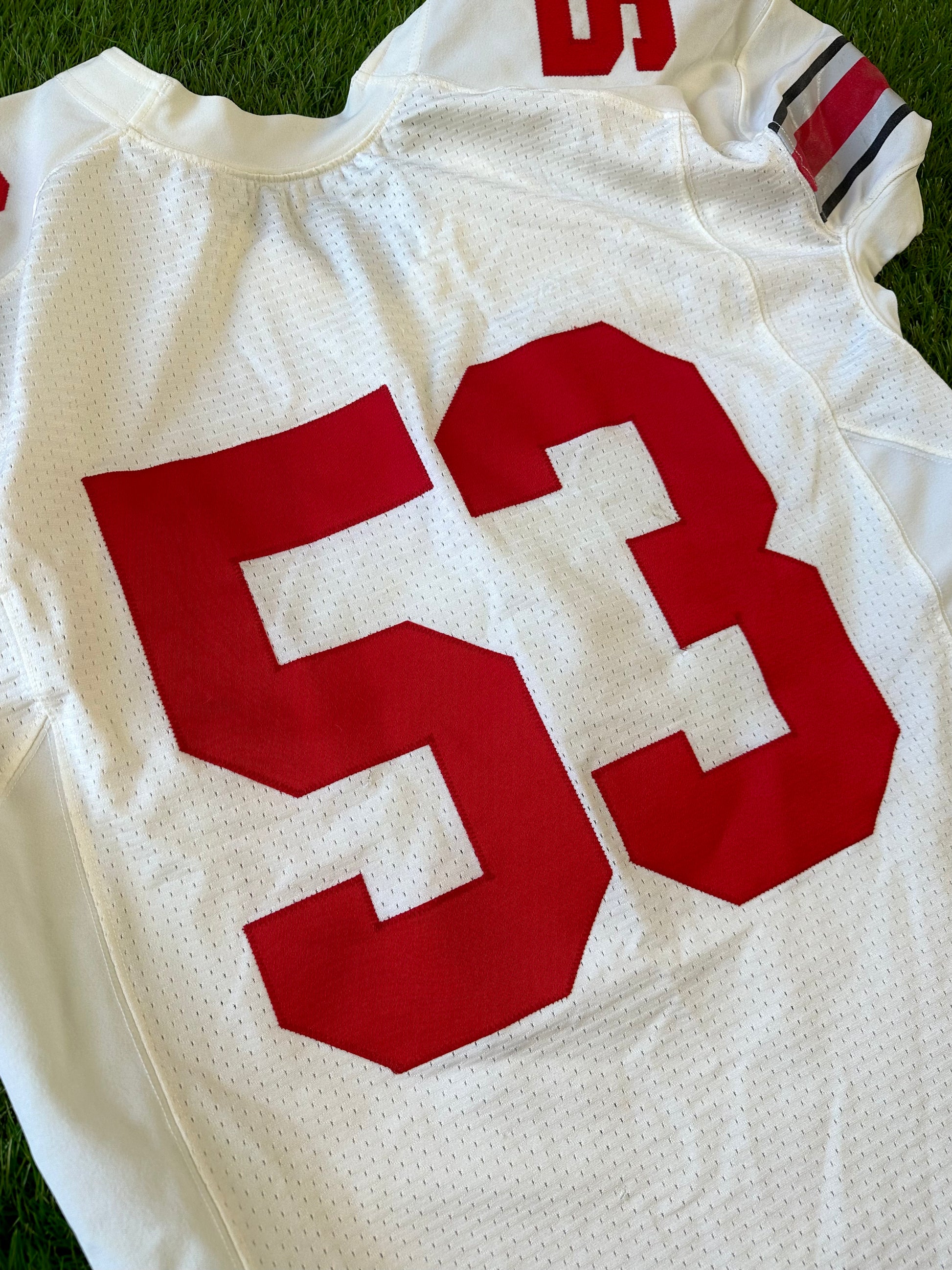 Game worn sales college football jerseys