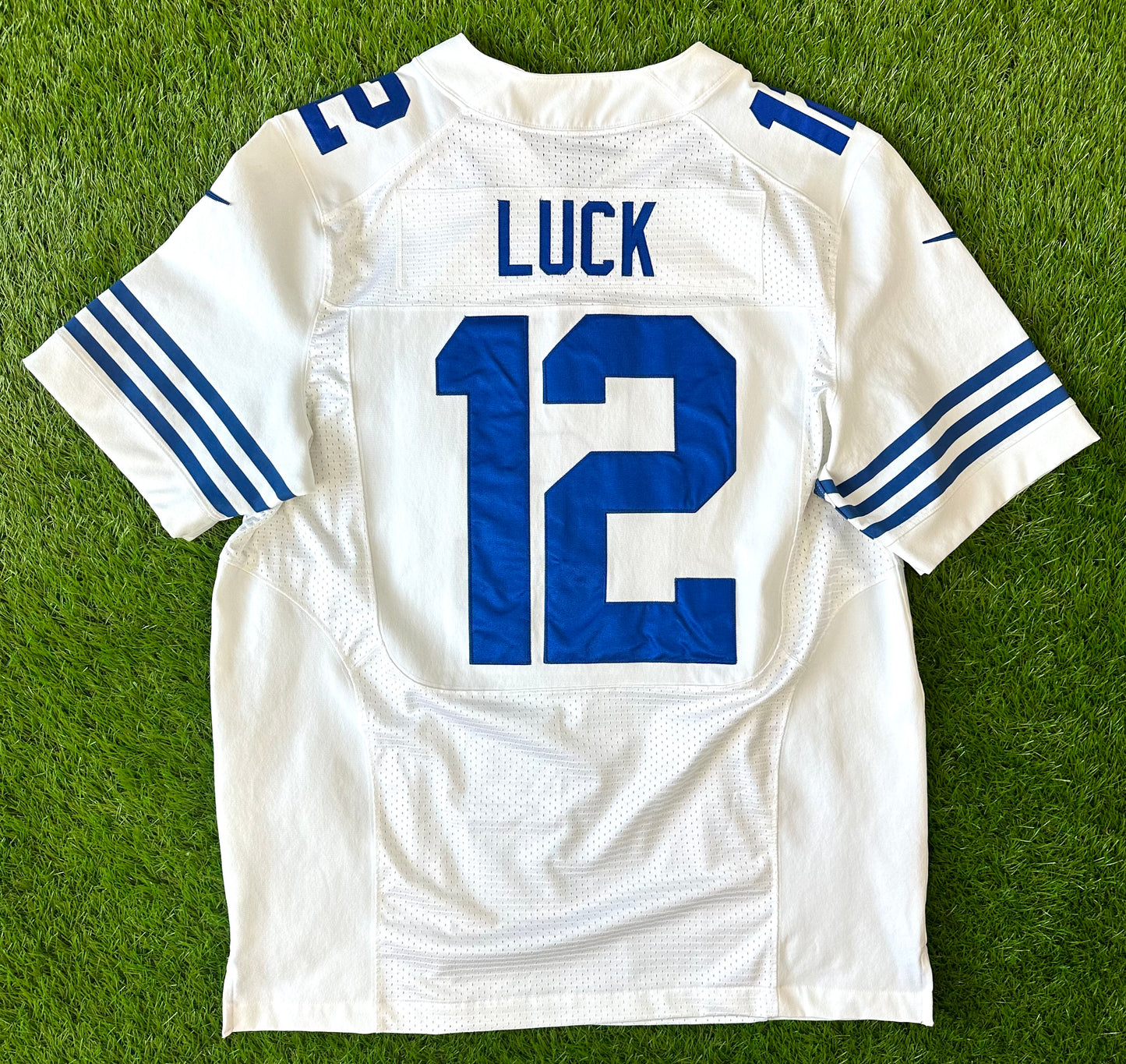 Indianapolis Colts Andrew Luck Throwback NFL Football Jersey (52/XXL)