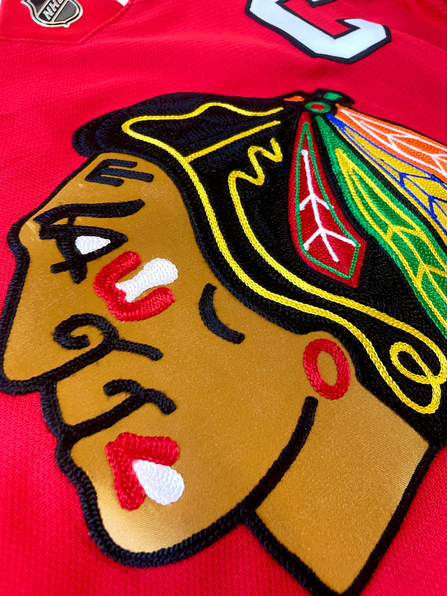 Chicago Blackhawks 2017-2019 Jonathan Toews Hockey Jersey (58/XXXL)