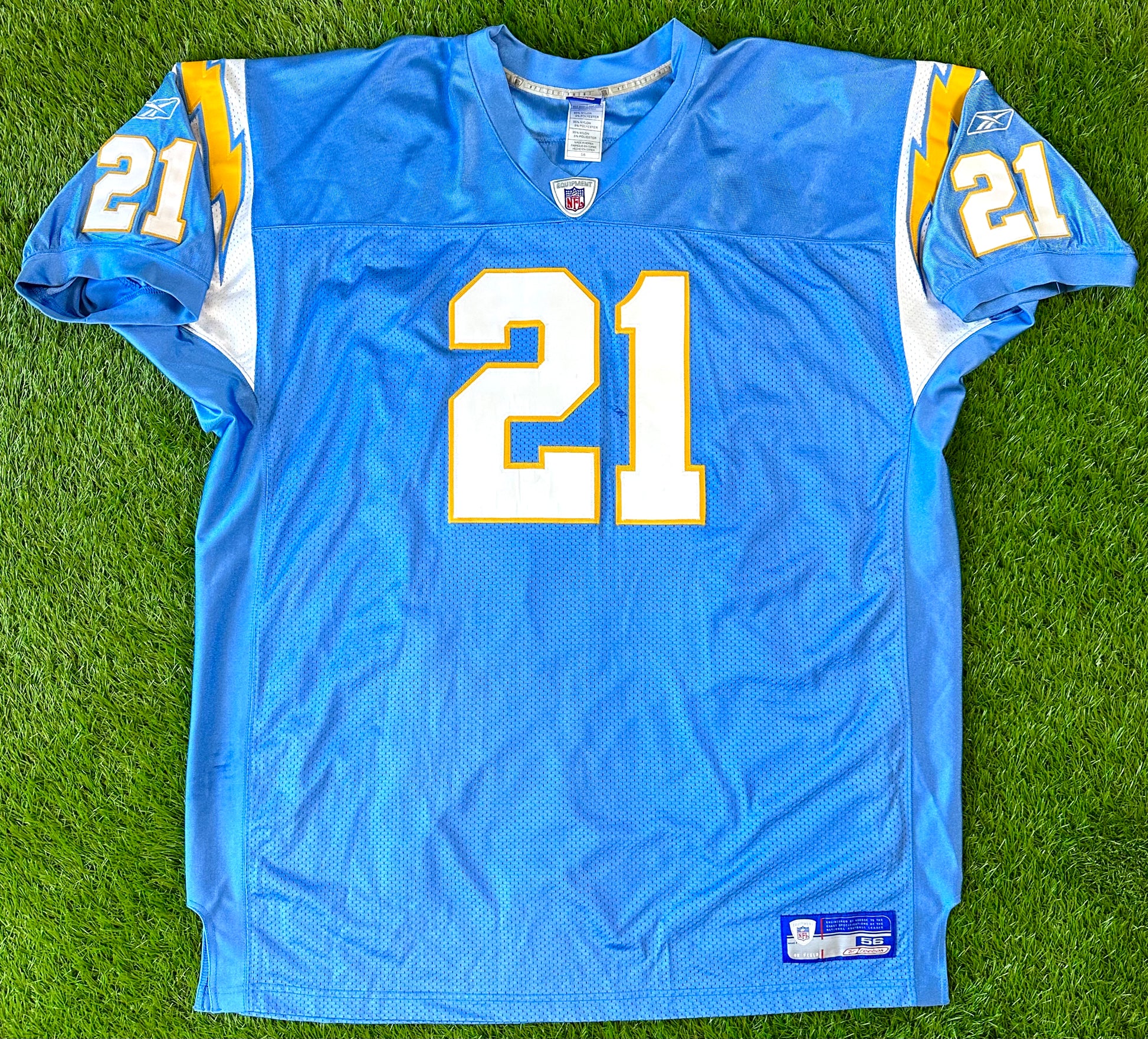 San Diego Chargers 2002-2004 LaDainian Tomlinson NFL Football