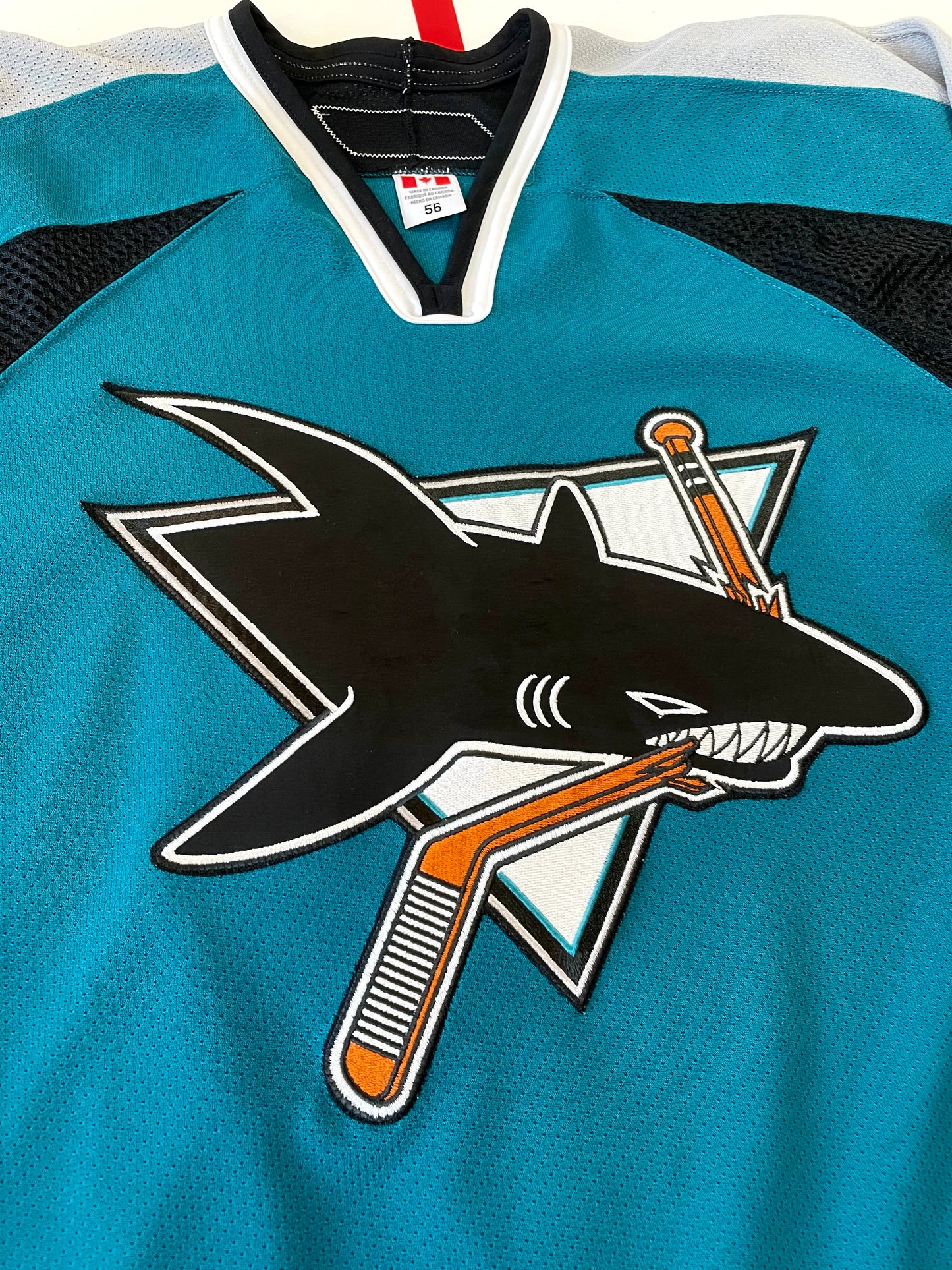 San Jose Sharks 2006-07 Marc-Edouard Vlasic NHL Hockey Jersey (56/XXL)