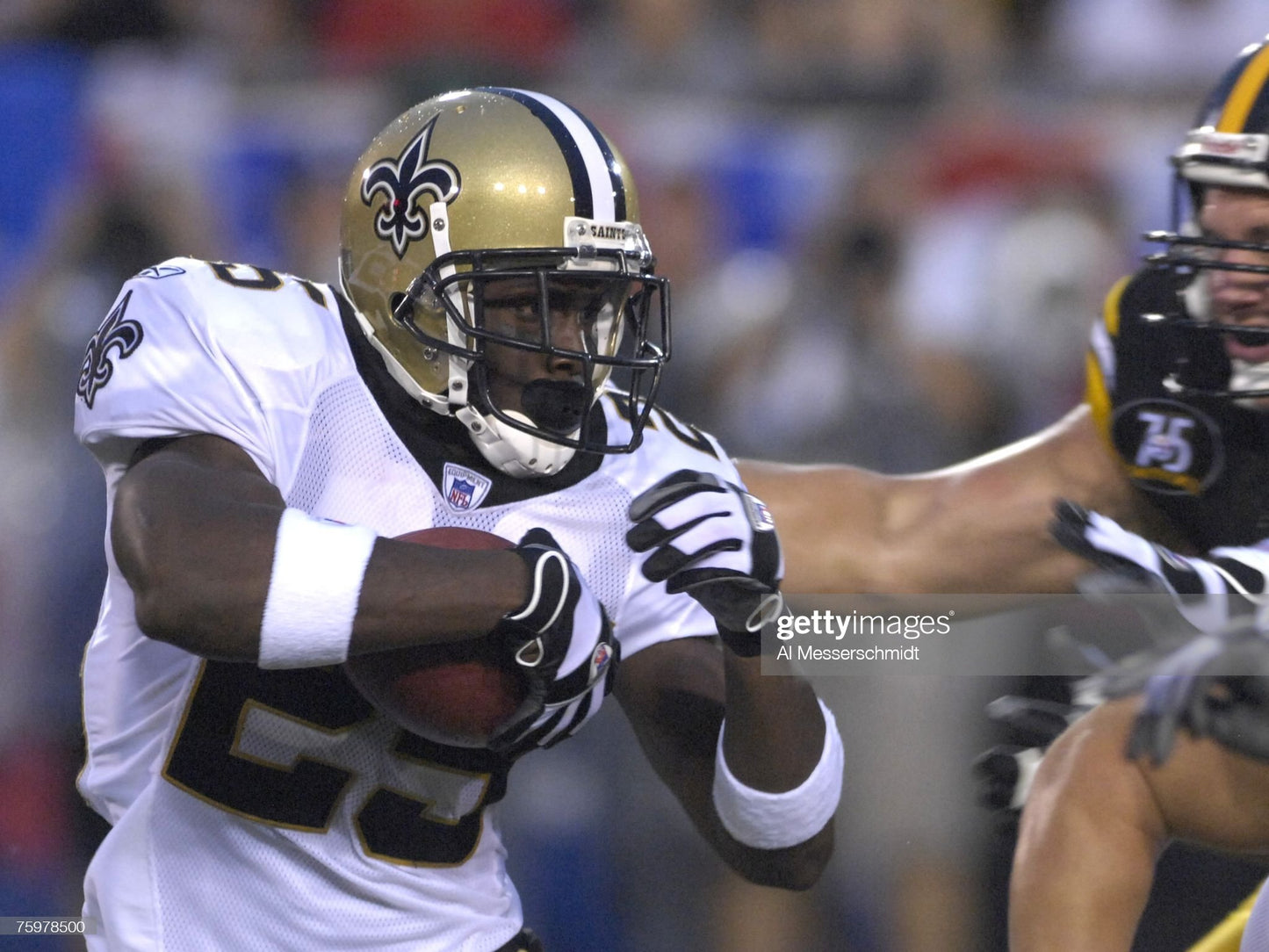 New Orleans Saints 2007 Reggie Bush Game Worn Jersey (42/Medium)