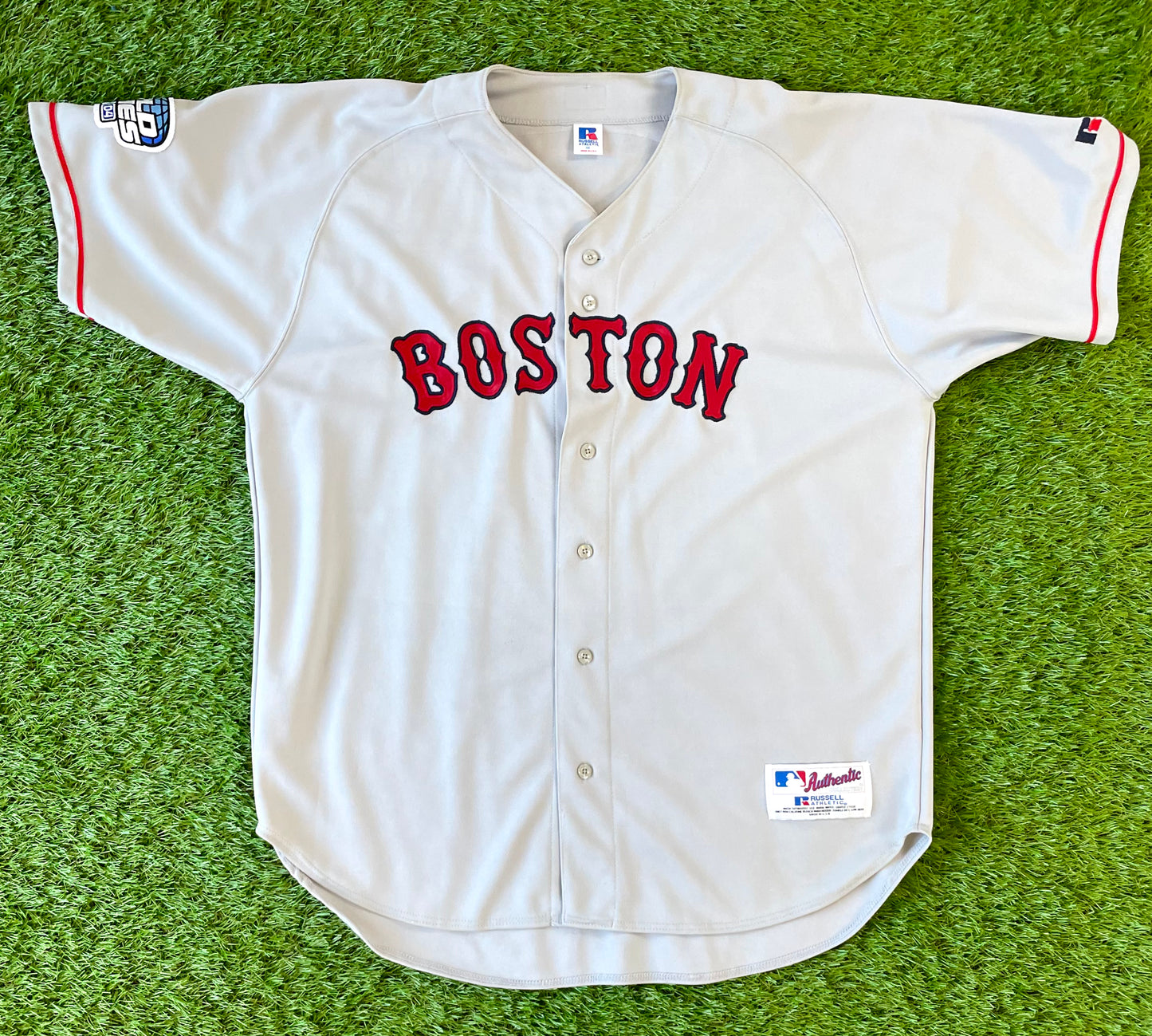 Boston Red Sox Pedro Martinez 2004 World Series MLB Baseball Jersey (48/XL)