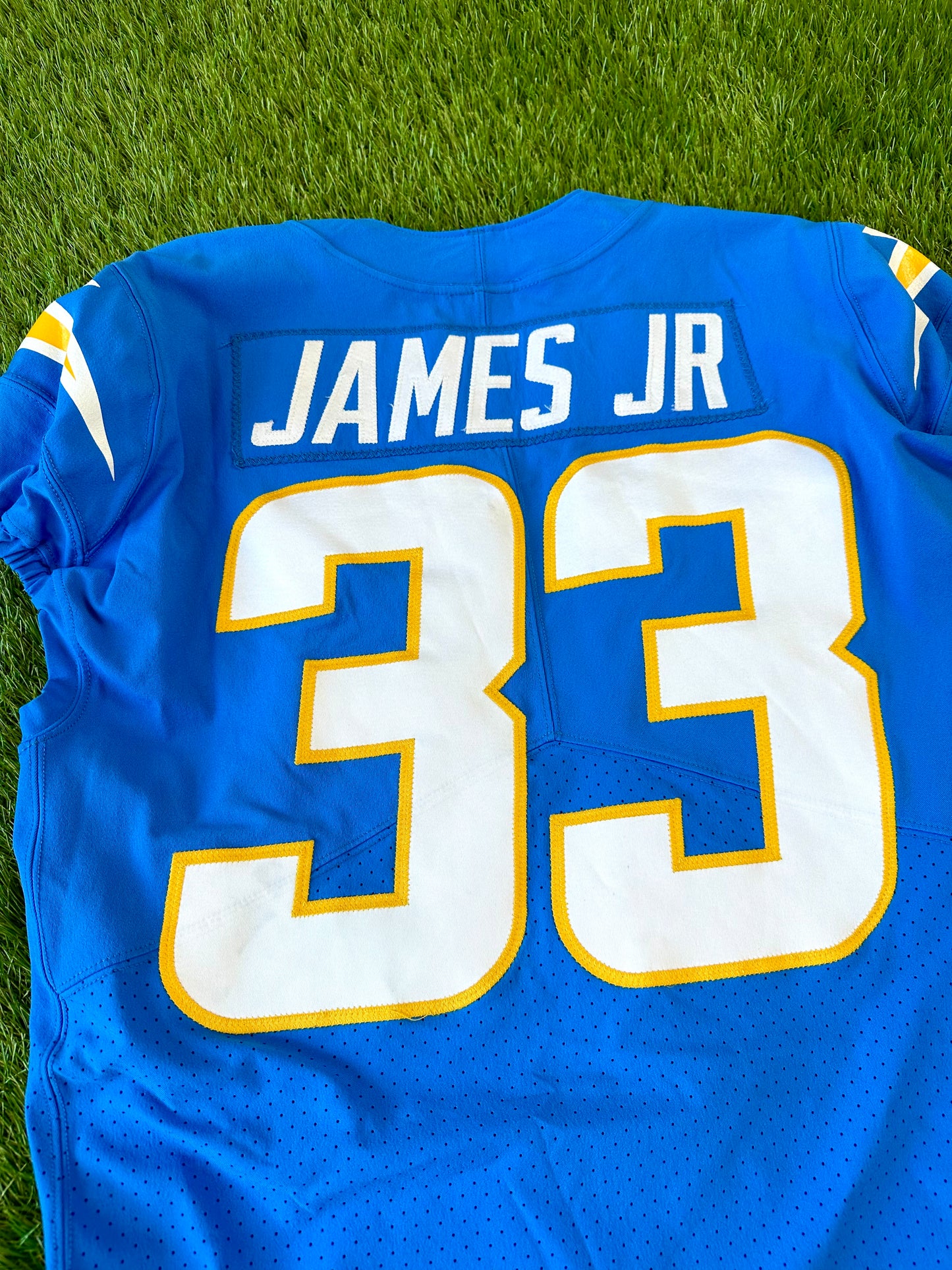 Los Angeles Chargers Derwin James Jr. 2021 Practice Worn NFL Football  Jersey (42/Medium)