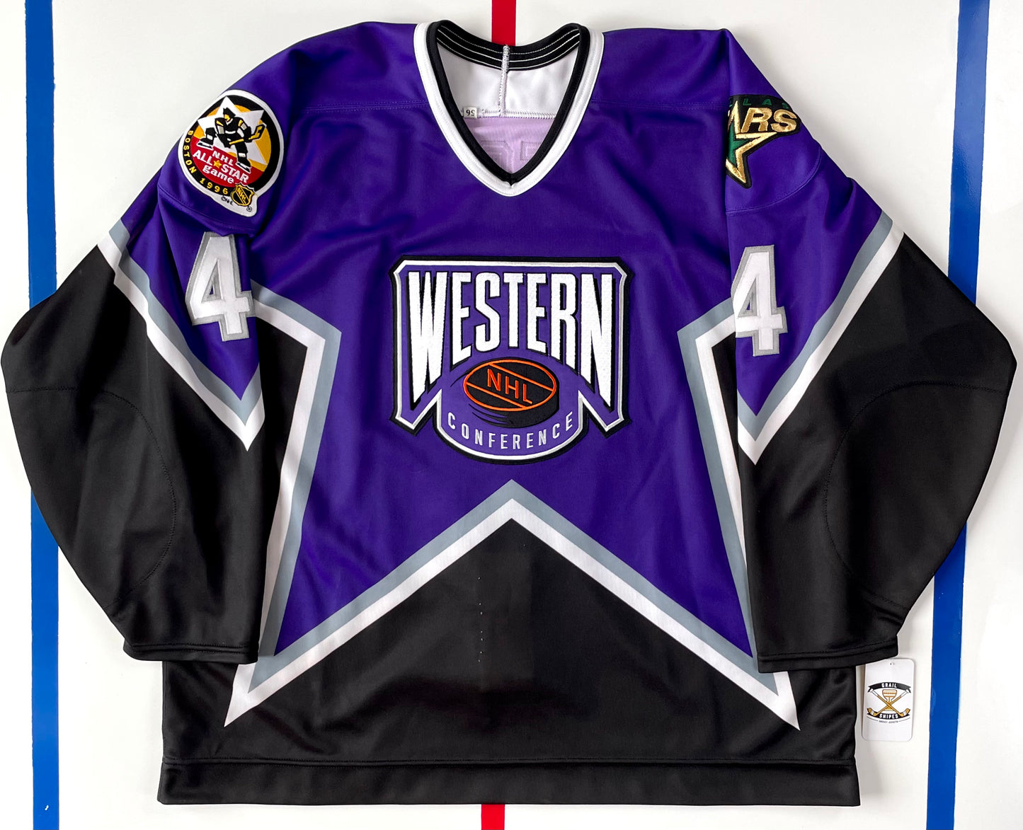 Kevin Hatcher 1996 NHL All-Star Game Western Conference Jersey (56/XXL)