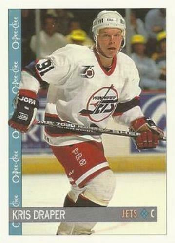 Winnipeg Jets 1990-91 Kris Draper Hockey Jersey (48/Large)