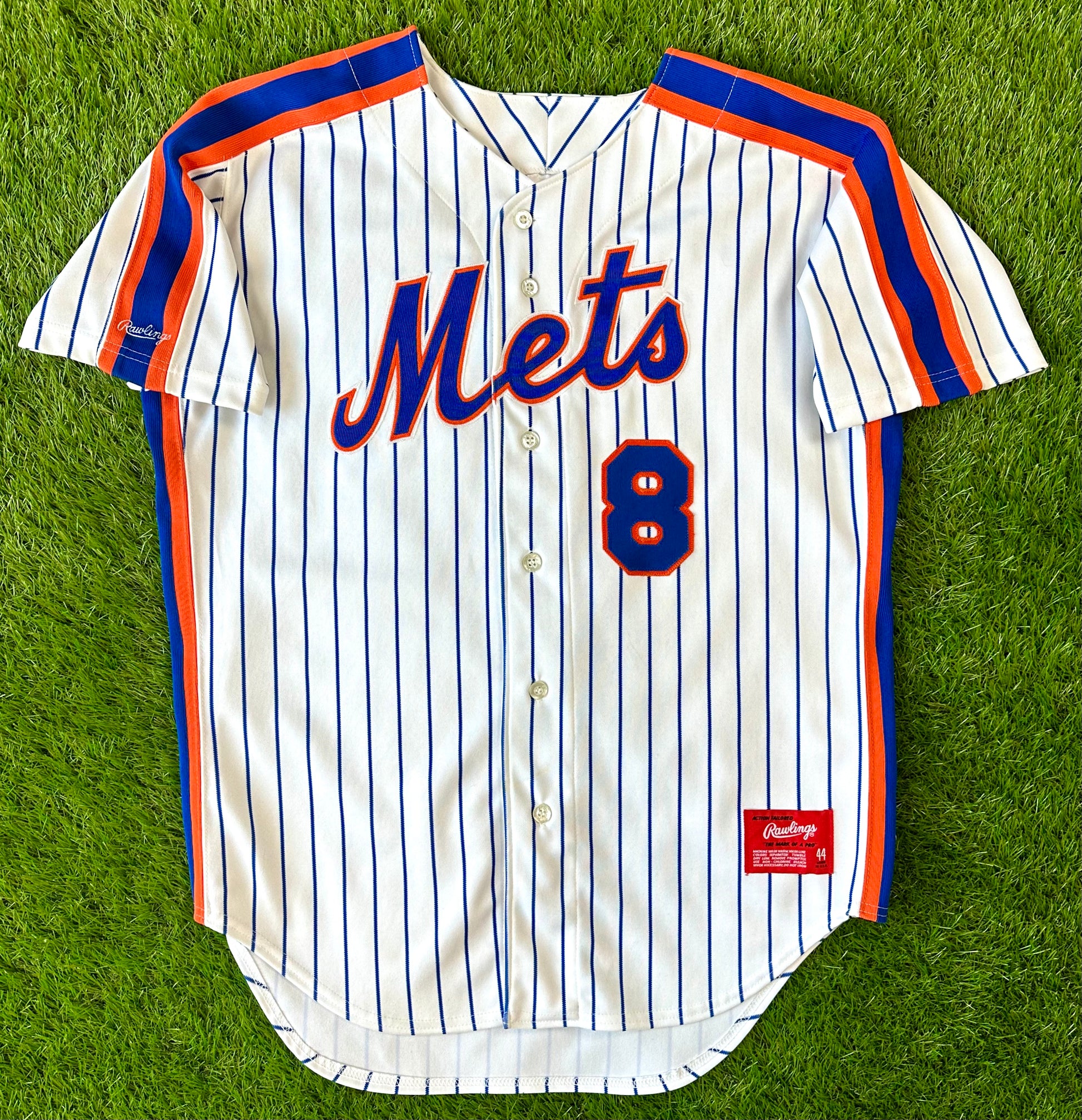 New York Mets 1987-1989 Gary Carter MLB Baseball Jersey (44/Large
