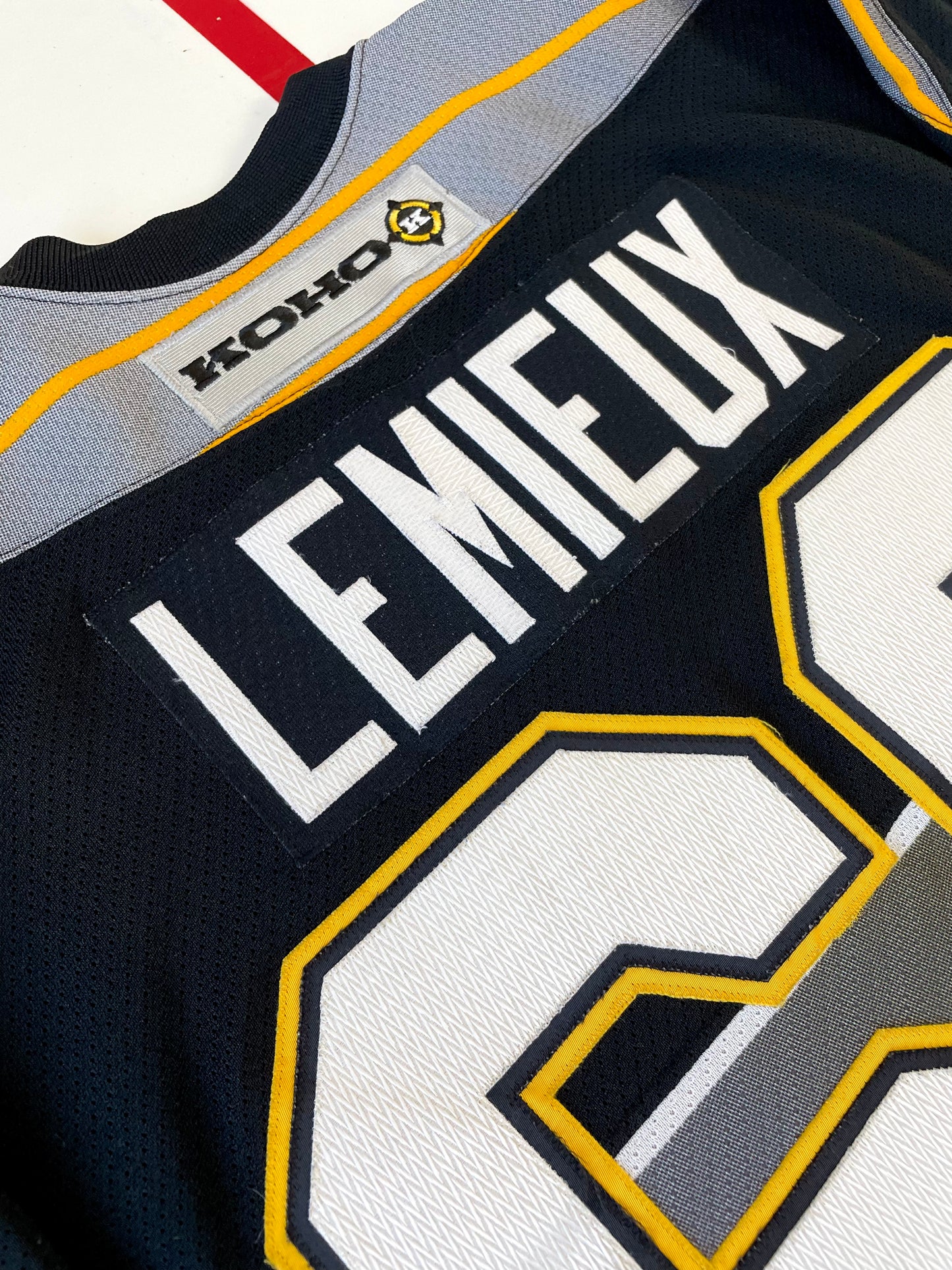 Pittsburgh Penguins 2001-02 Mario Lemieux Hockey Jersey (48/Large)