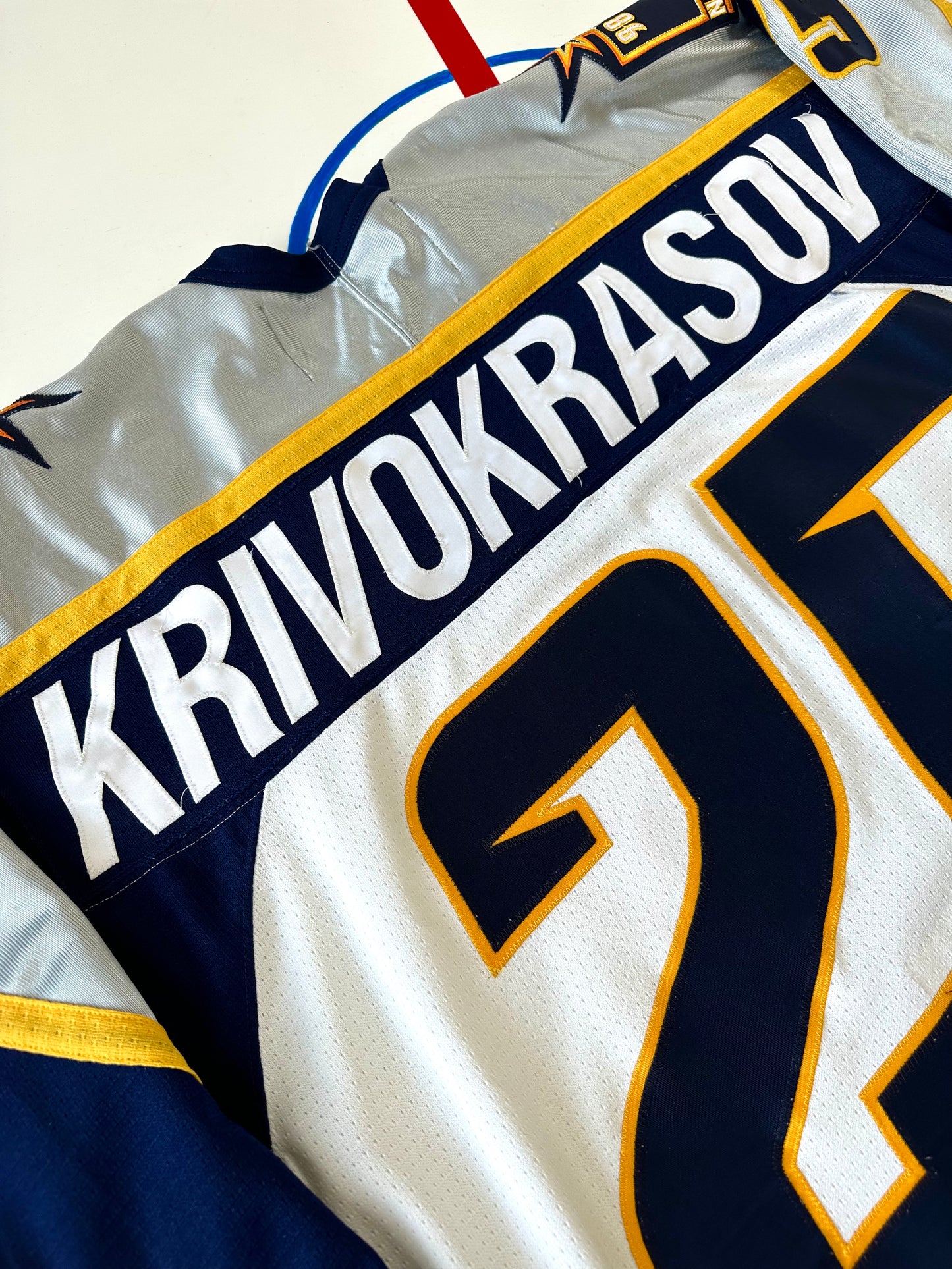 Nashville Predators 1998-1999 Sergei Krivokrasov NHL Hockey Jersey (48/Large)