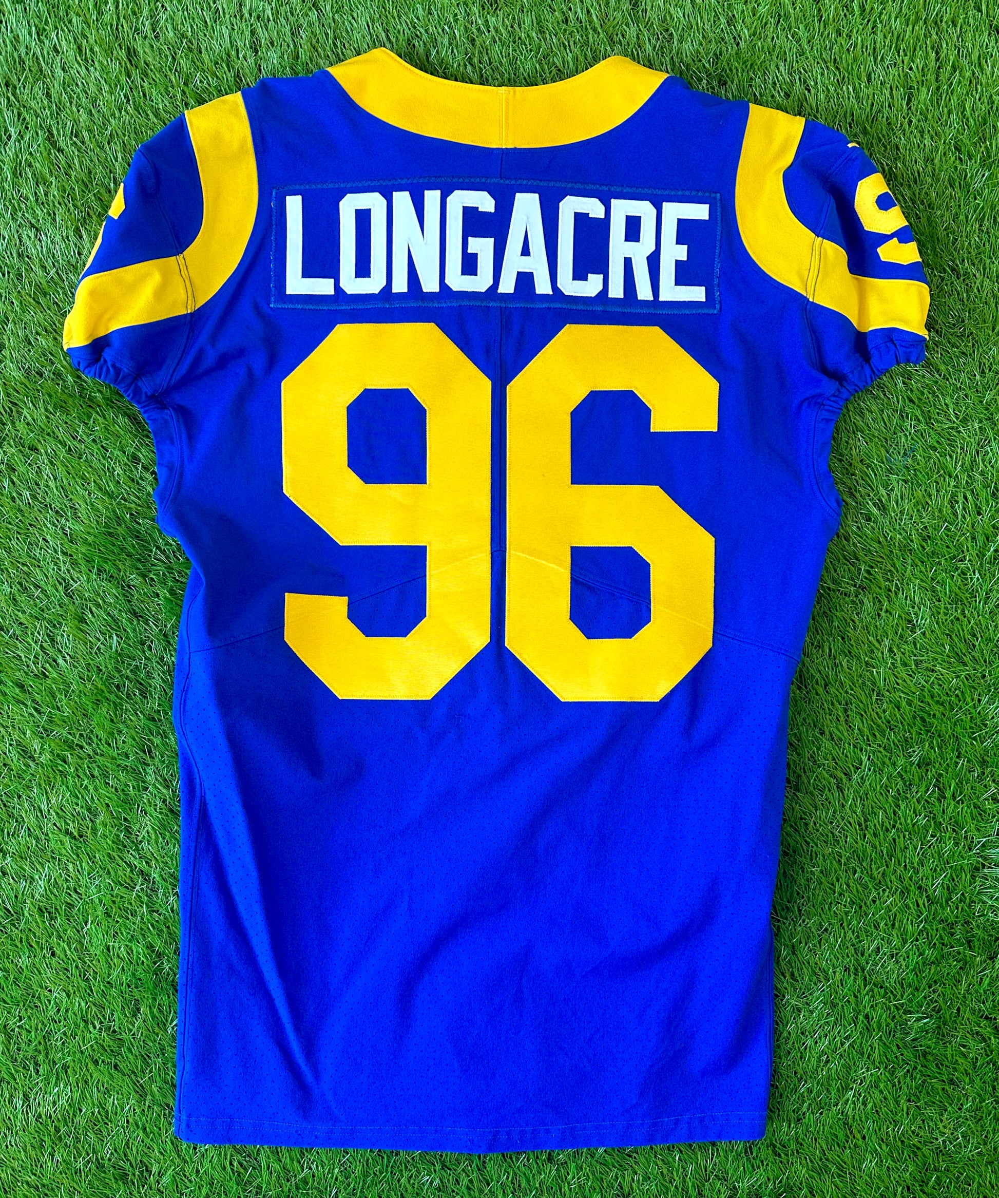 Pink on sale rams jersey