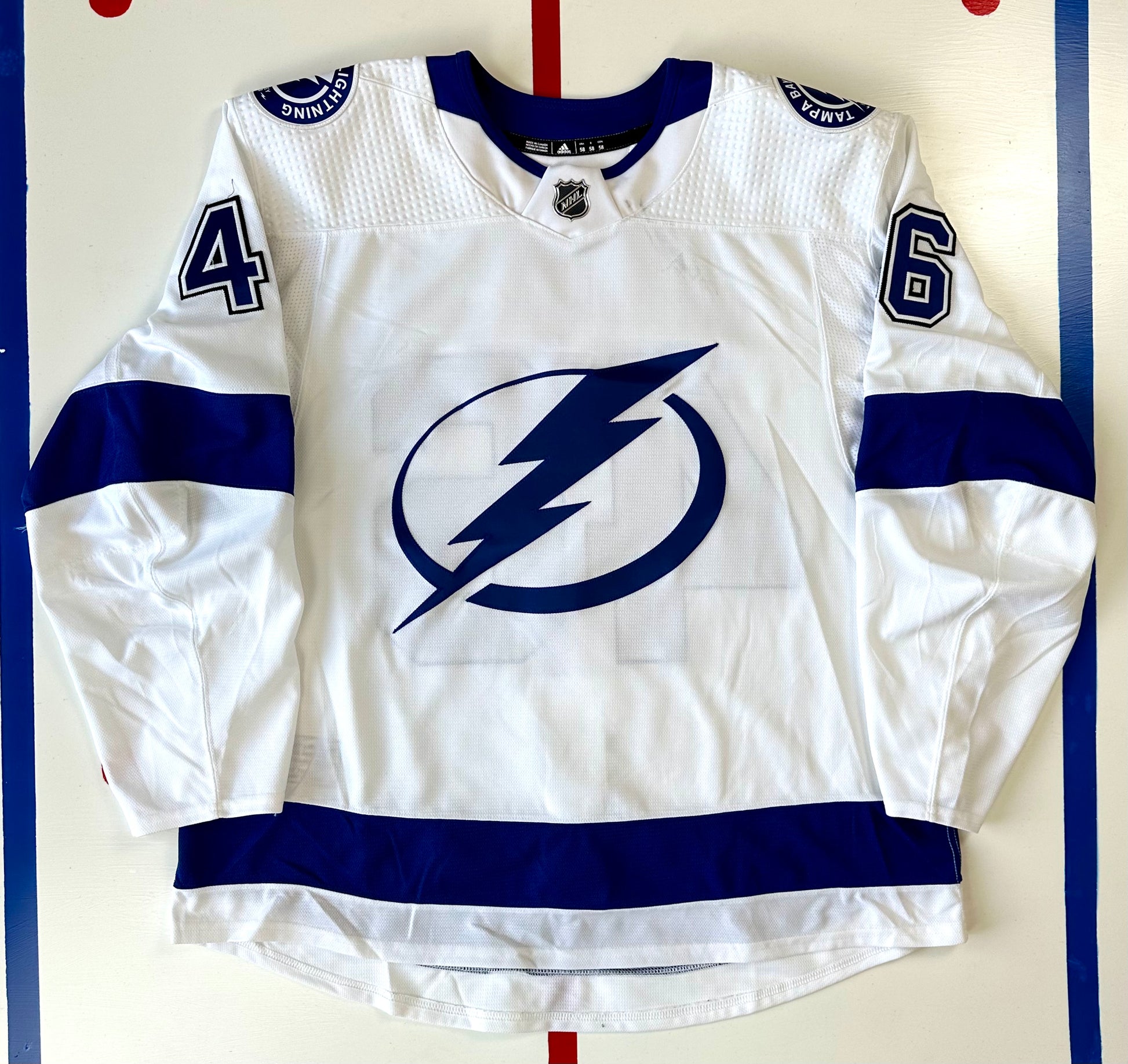 Tampa Bay Lightning Game Used NHL Jerseys for sale