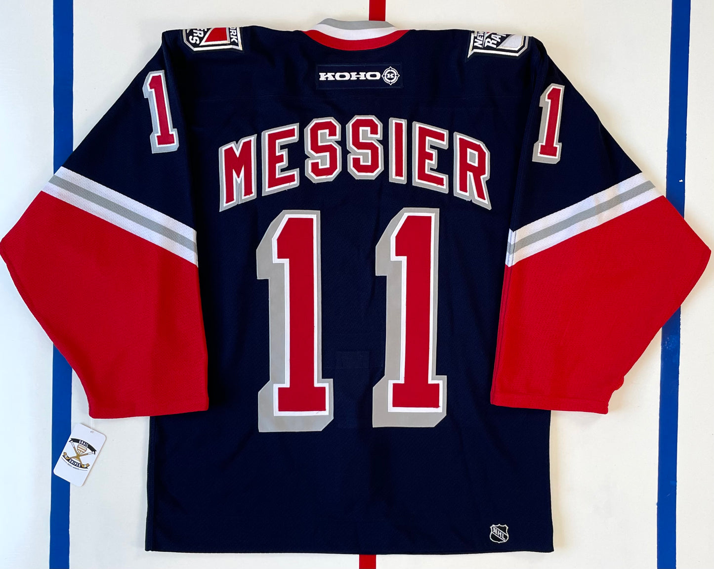 New York Rangers 2001-2004 Mark Messier “Lady Liberty” Hockey Jersey (48/Large)