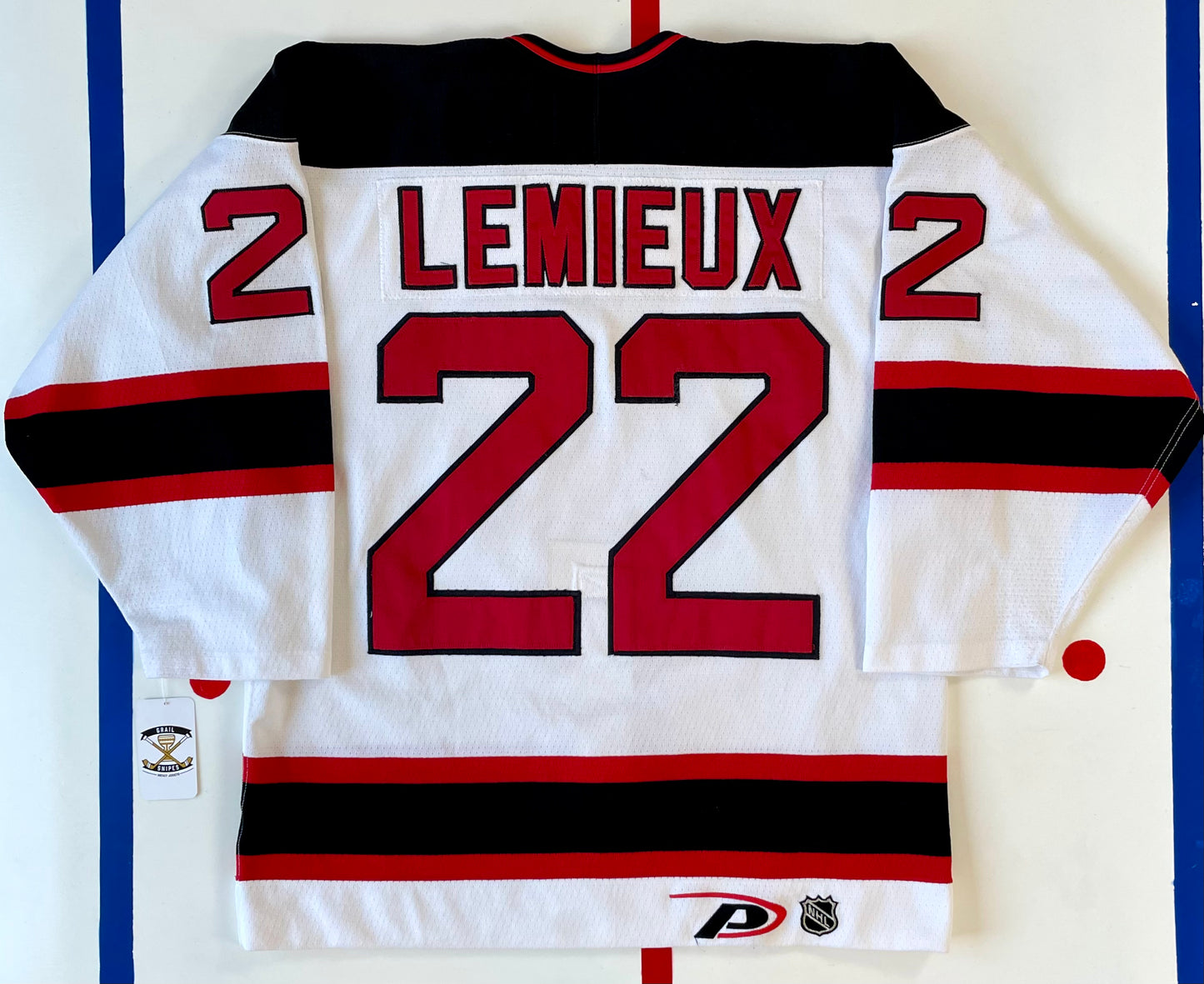 New Jersey Devils Claude Lemieux 2000 Stanley Cup Finals Hockey Jersey 48 (Large)