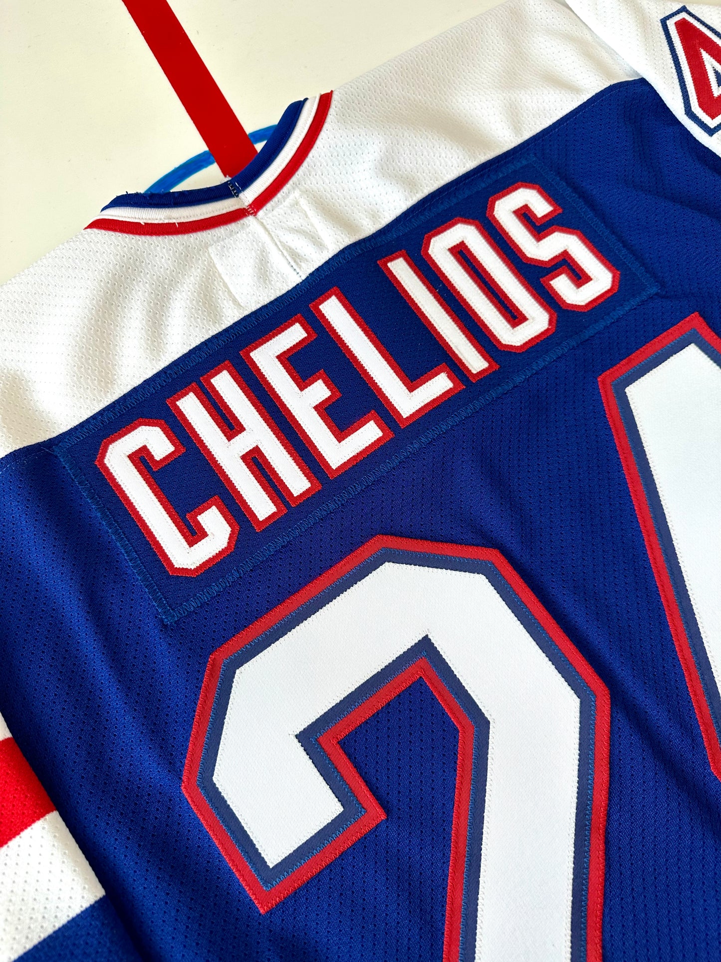 Team USA Chris Chelios 1987 Canada Cup Hockey Jersey (50/XL)