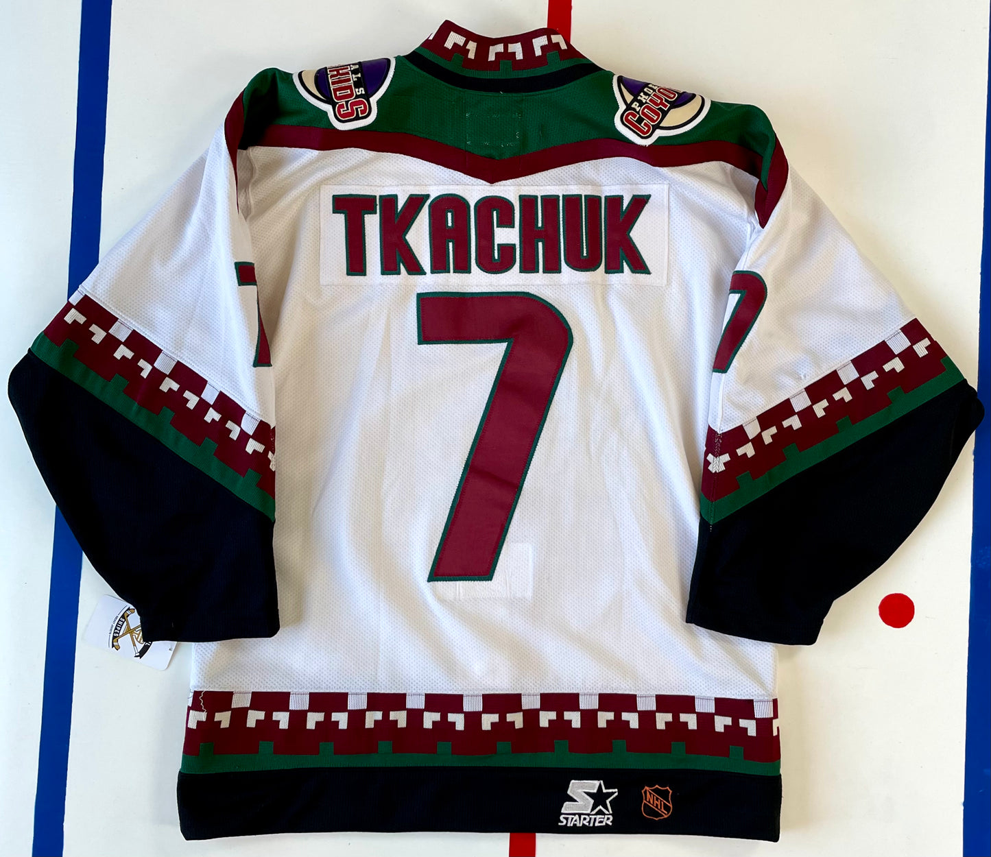 Phoenix Coyotes 1996-1999 Keith Tkachuk Hockey Jersey (48/Medium)