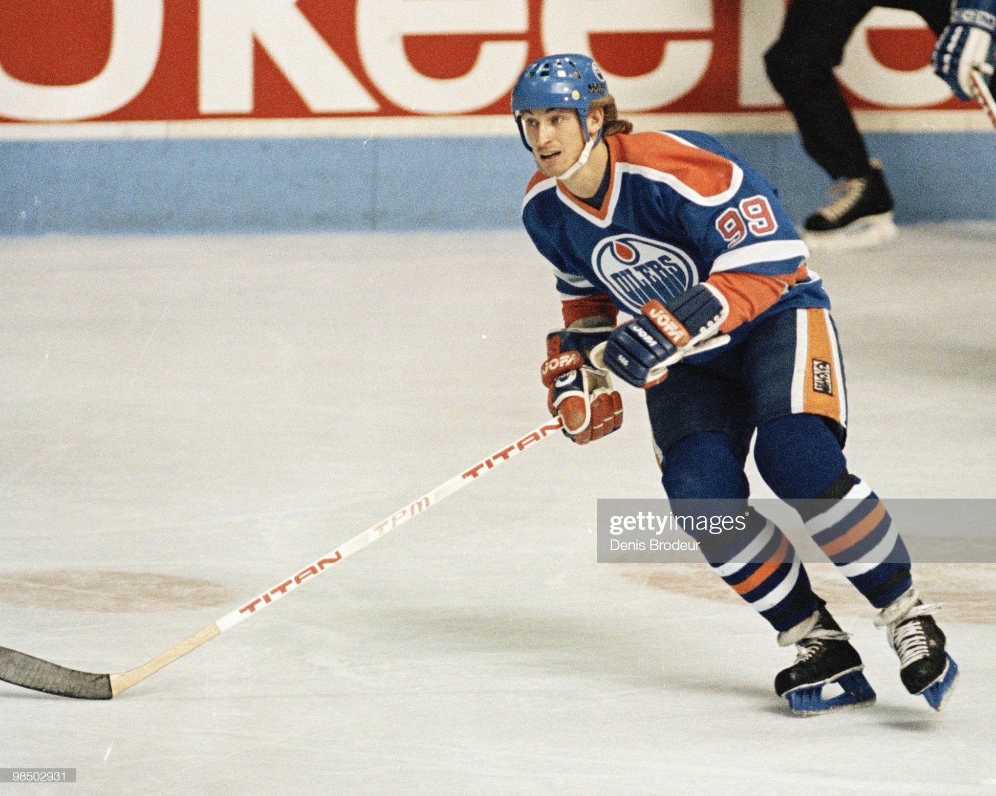 Wayne Gretzky 1979/80 Edmonton Oilers Jersey Sandow SK reads size Large  Durene