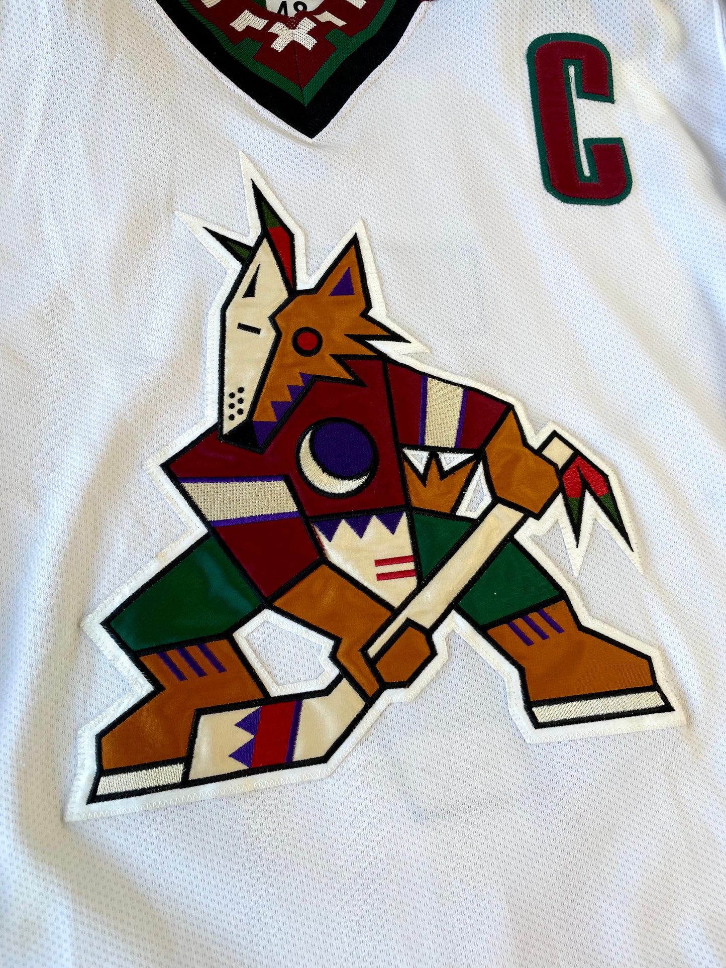 Phoenix Coyotes 1996-1999 Keith Tkachuk Hockey Jersey (48/Medium)