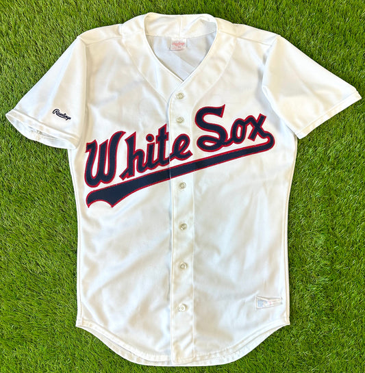 Chicago White Sox 1987-1990 Ivan Calderon MLB Baseball Jersey (40/Medium)